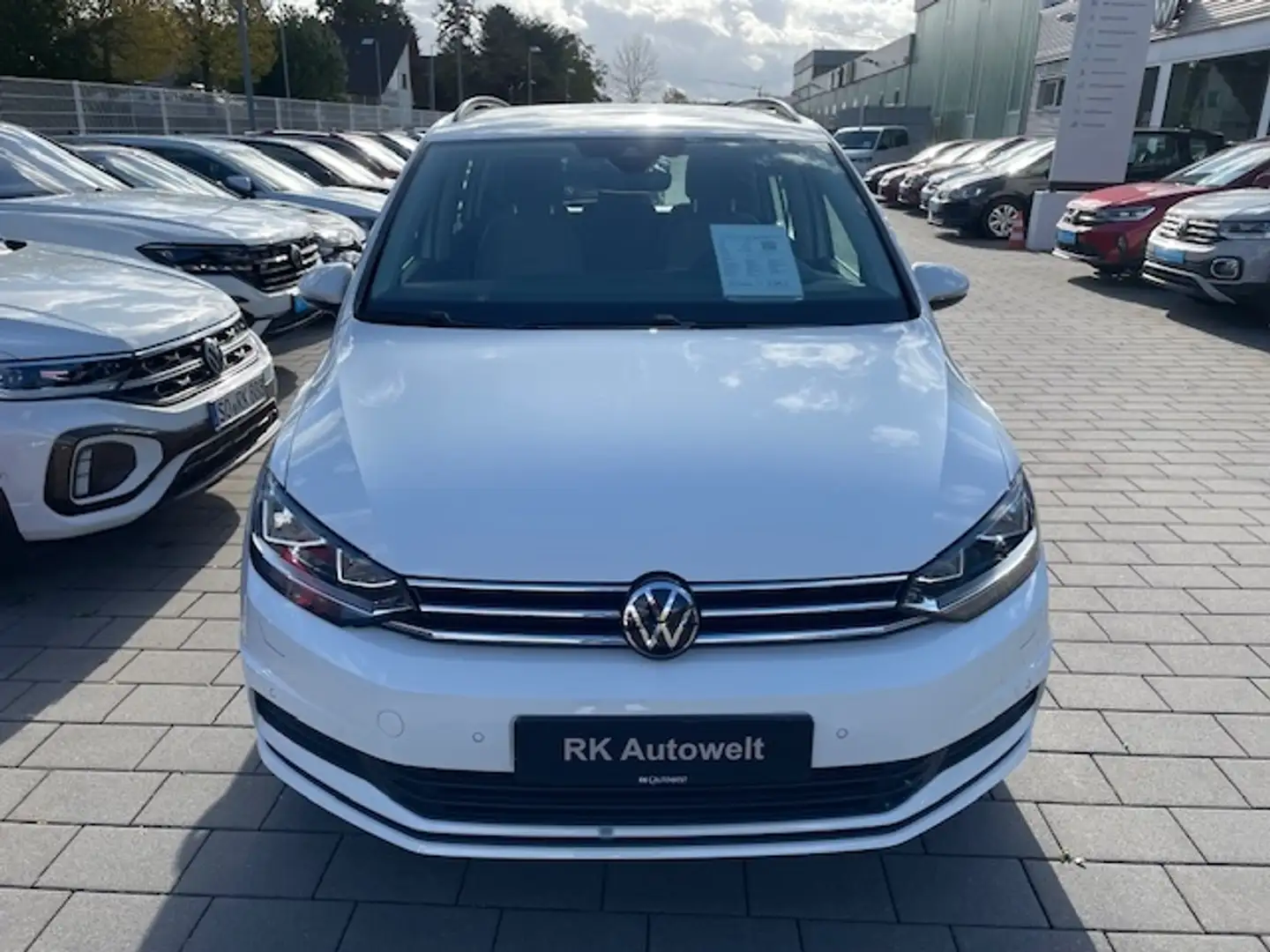 Volkswagen Touran 1.5 TSI Comfortline NAVI Digitales Cockpit ACC Ap Blanc - 2