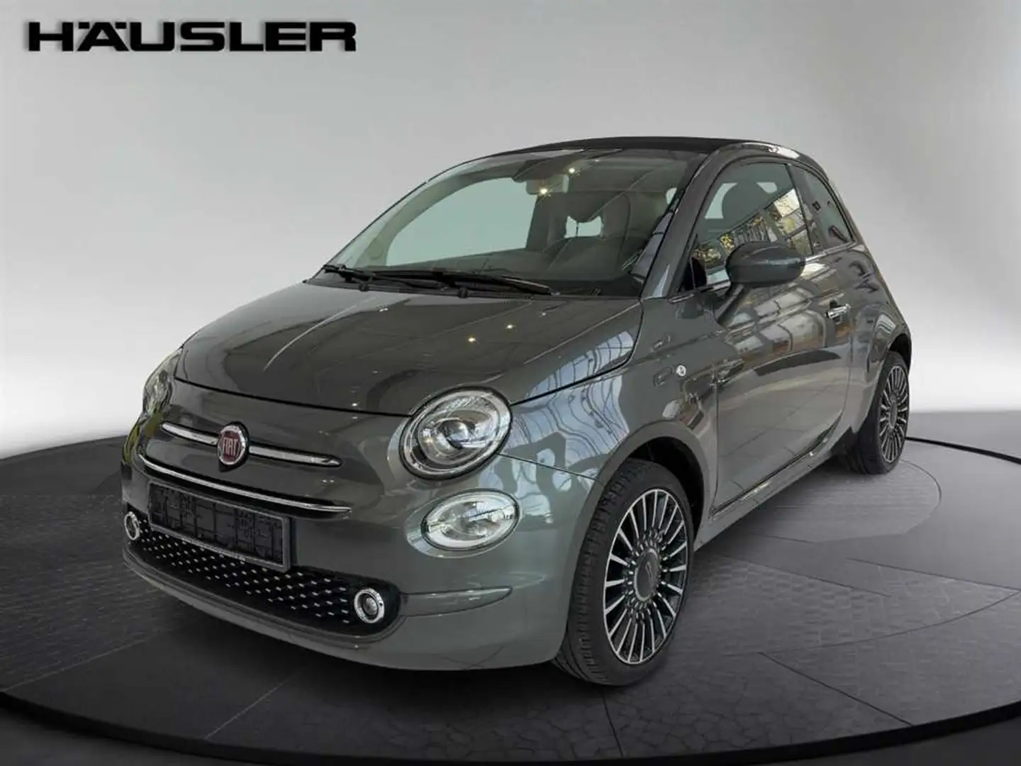 Fiat 500 Cabrio Lounge TwinAir *Klimaautomatik* *PDC* *CarP Grijs - 1