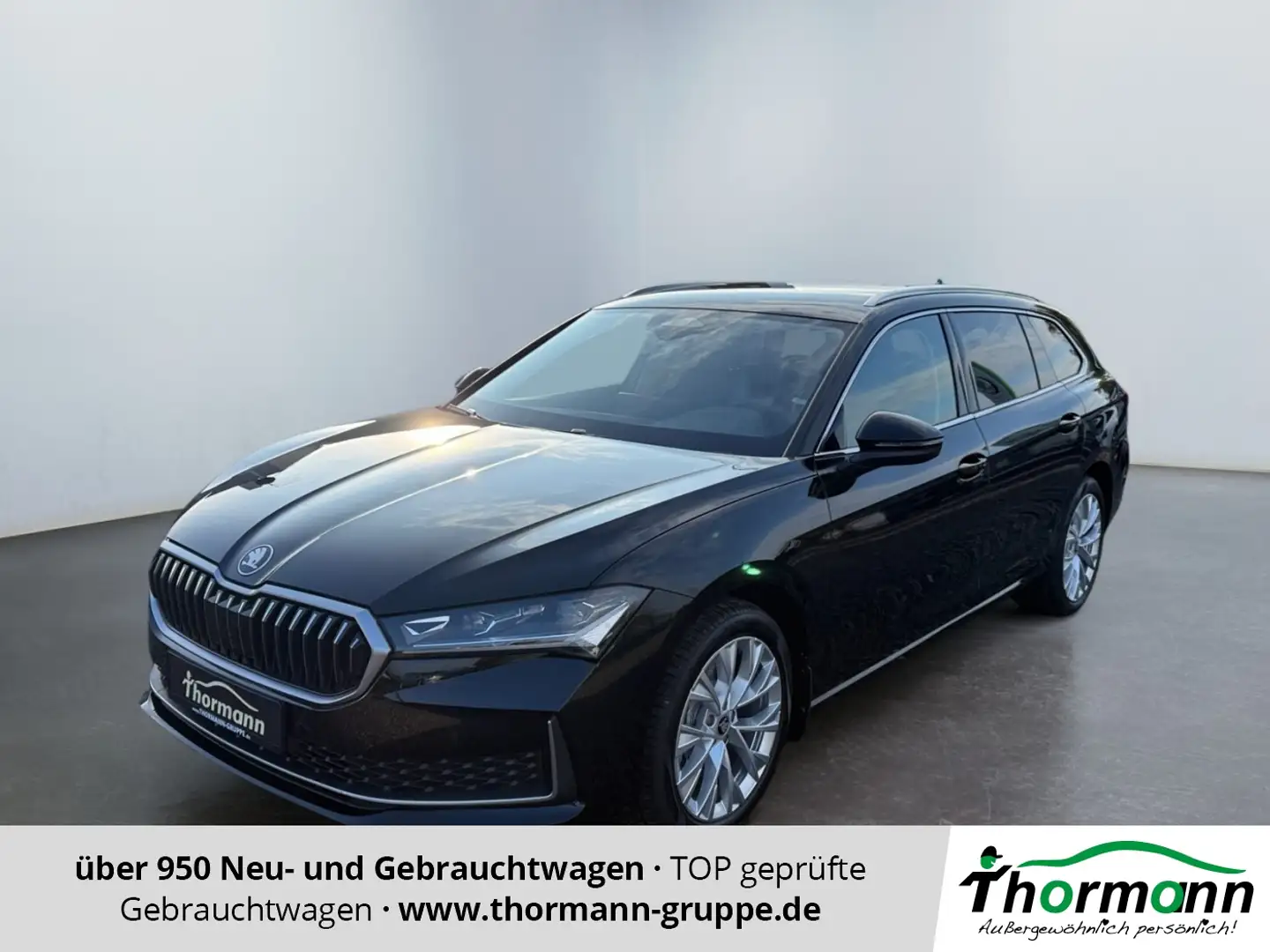 Skoda Superb Combi 2.0 TDI Sitzheiz.,Navi,Rückfahrkam. Zwart - 1