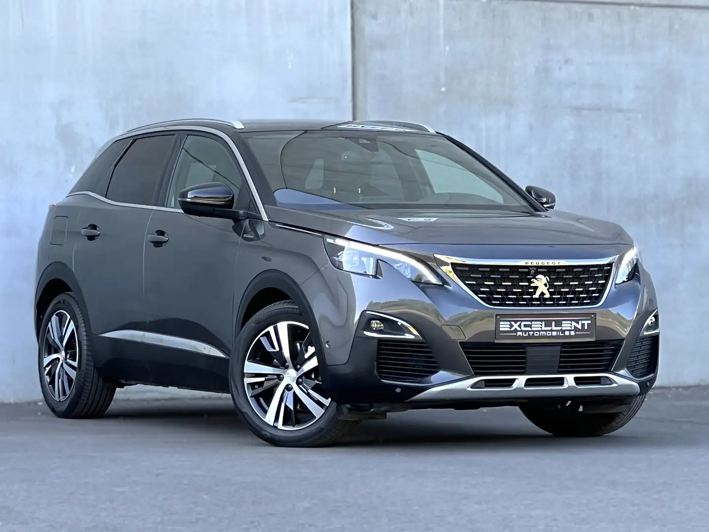 Peugeot 3008 3008 1.6 BlueHDi GT Line/FULL OPTION/GARANTIE 12 M Gris - 2