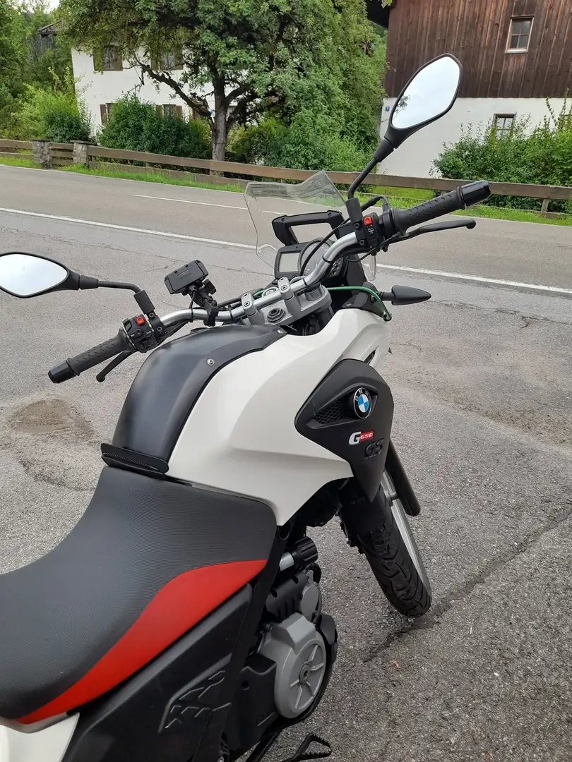 BMW G 650 GS Blanc - 2