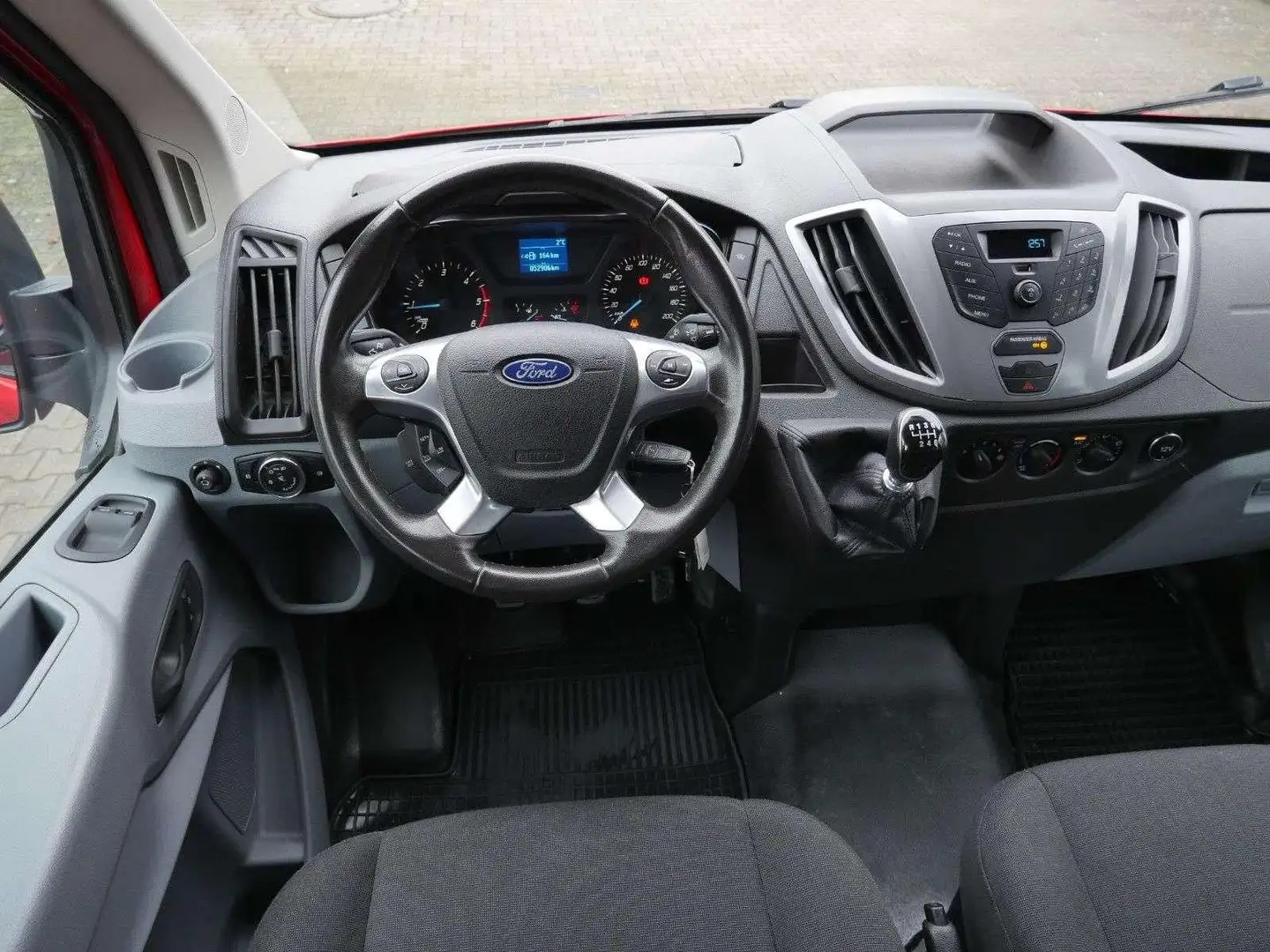 Ford Transit Pritsche  350 L4 HA 7sitz Doppelk. Rot - 2