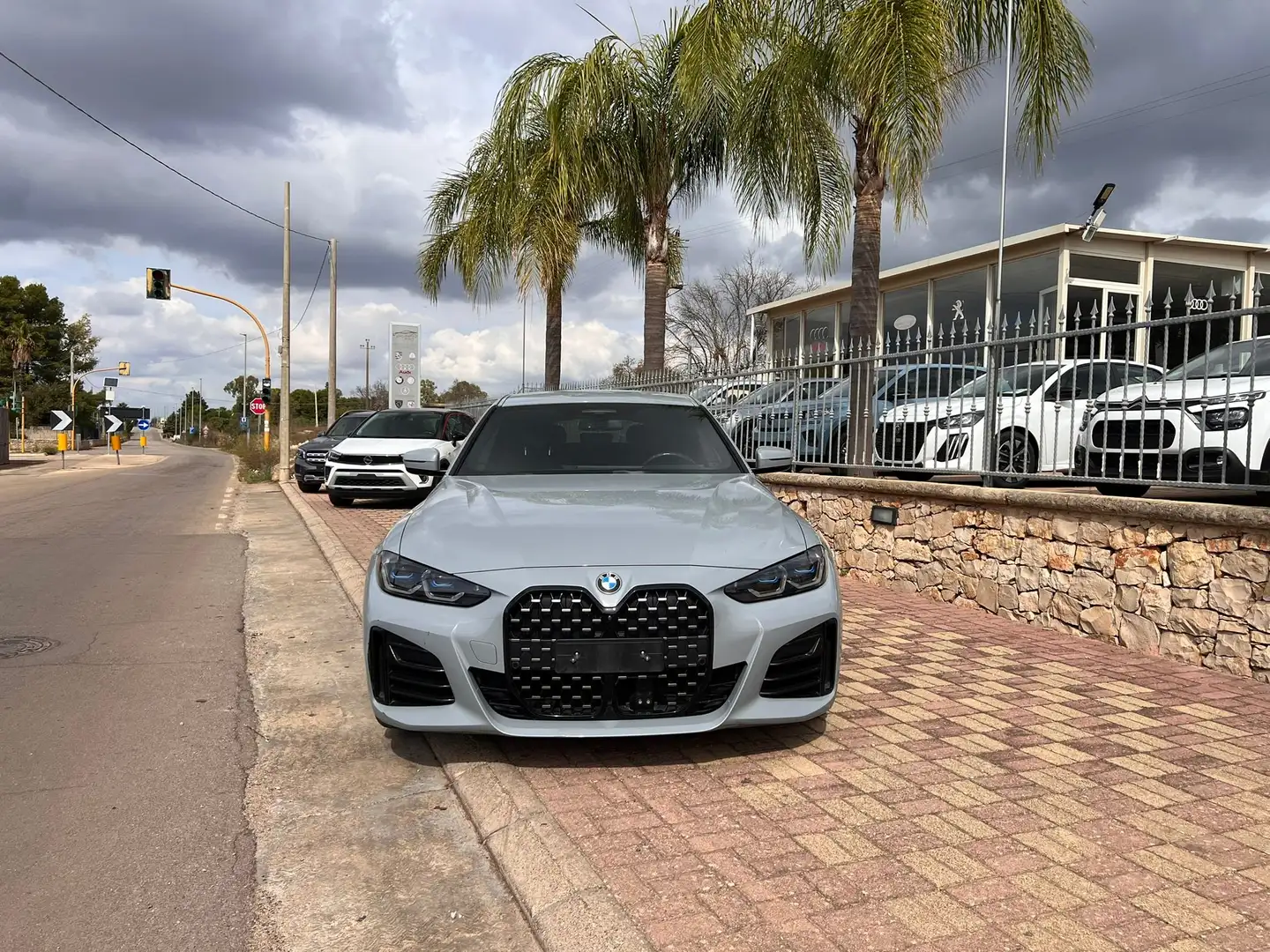 BMW 420 Serie 4 G26 Gran Coupe 420d Gran Coupe Msport Grigio - 2