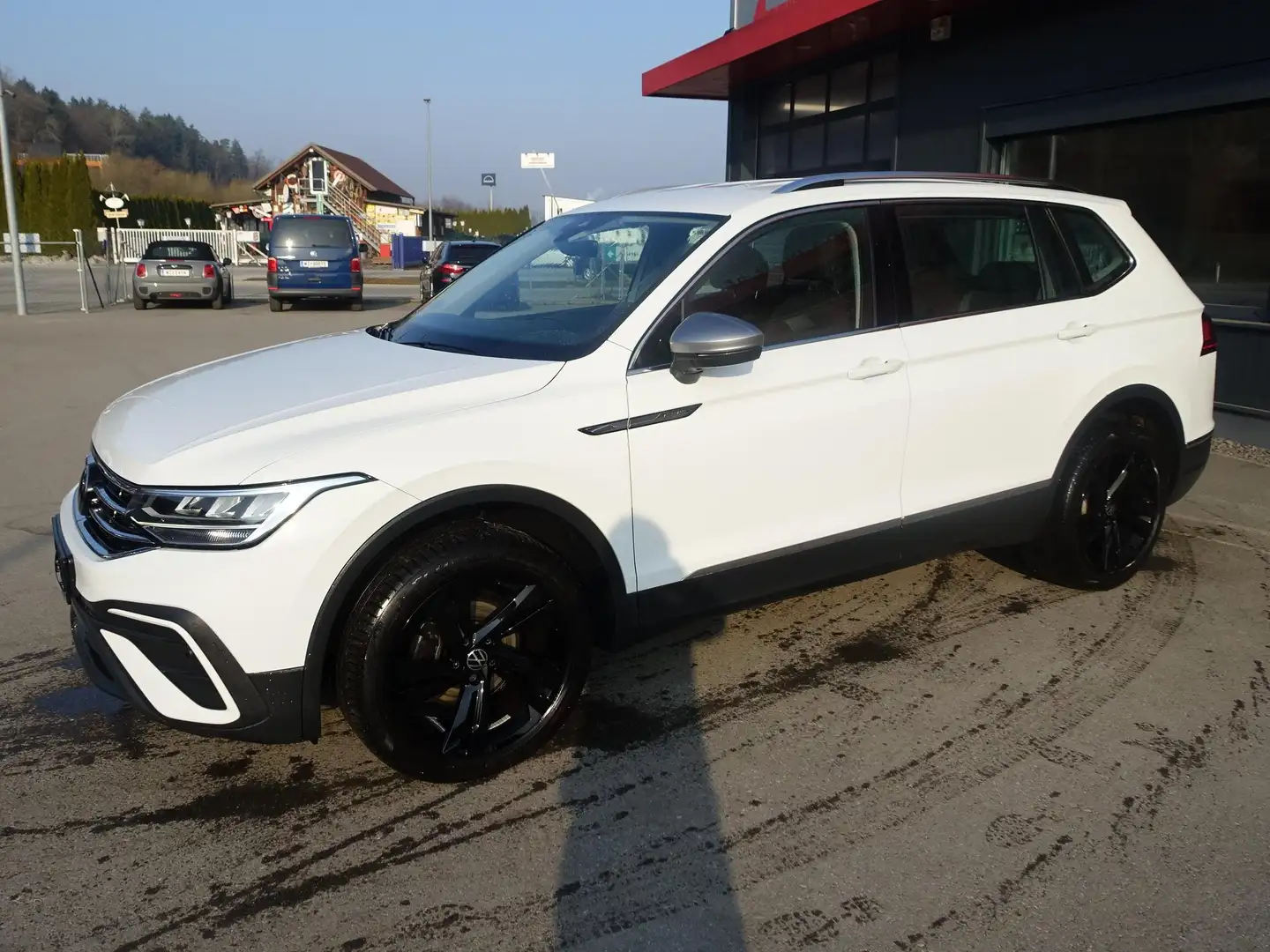 Volkswagen Tiguan Allspace Life DSG *LED*NAVI*ACC*DIGITAL COCKPIT*HUD* Weiß - 1