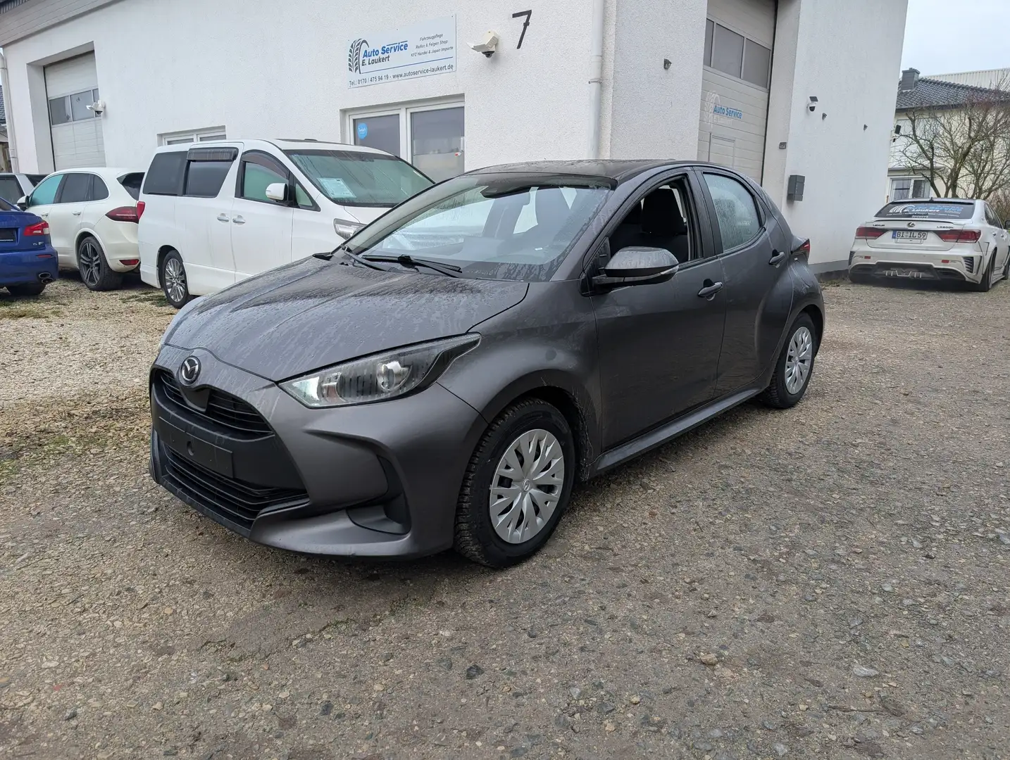 Mazda 2 1.5 Hybrid Pure/CarPlay/AndroidAuto/Klimaaut/SpHal Grau - 1