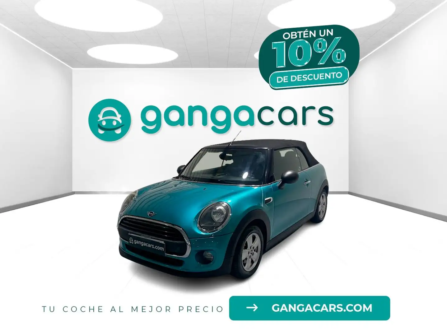 MINI One Cabrio Azul - 1
