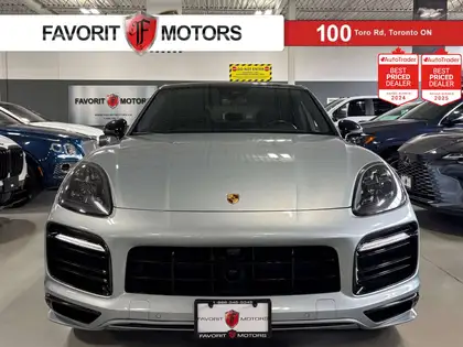Silver 2021 Porsche Cayenne Coupe Coupe All-Wheel Drive Automatic