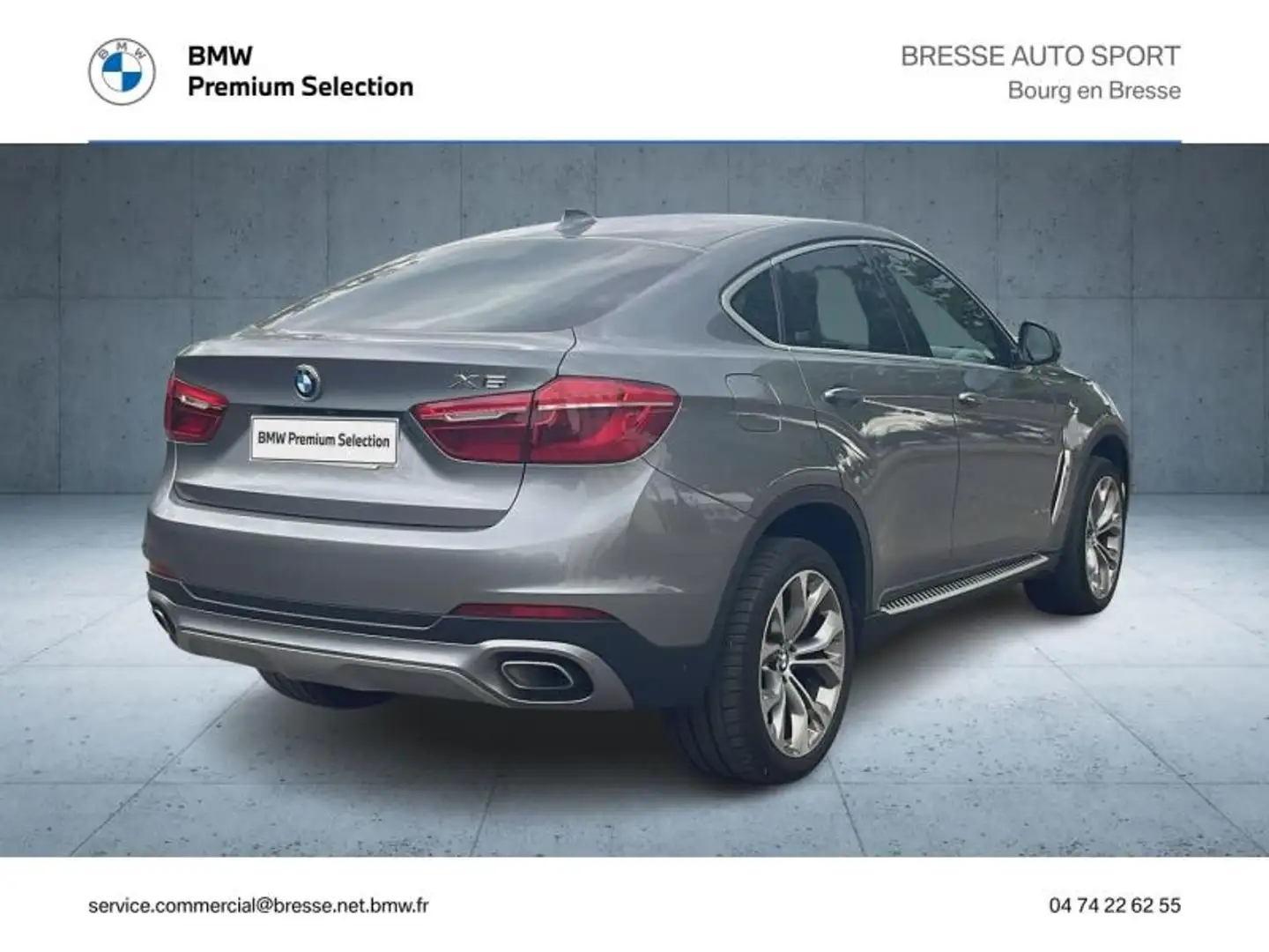BMW X6 xDrive 30dA 258ch Edition Euro6c Gris - 2