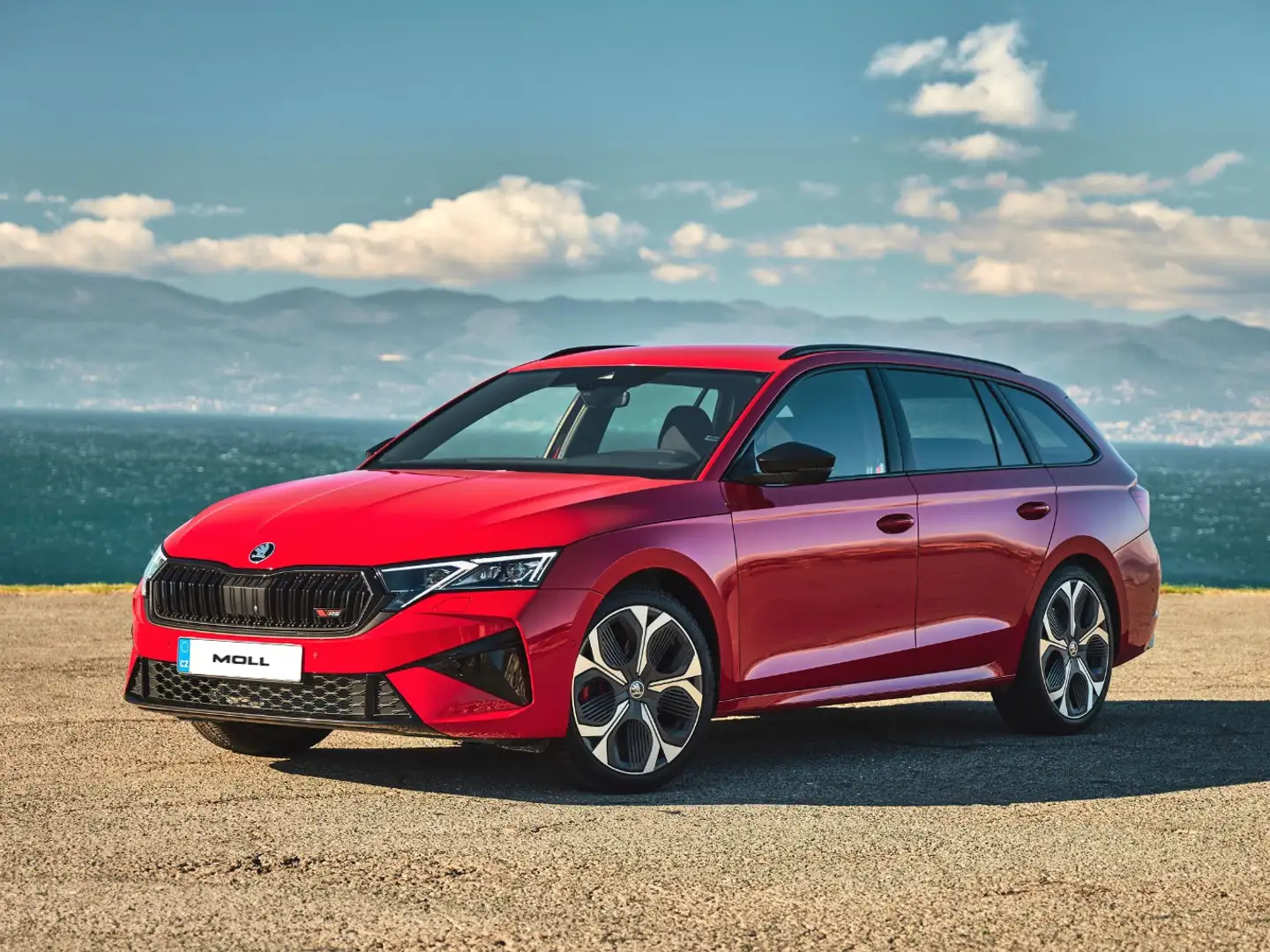 Skoda Octavia Combi RS 2,0 TSI Grijs - 2