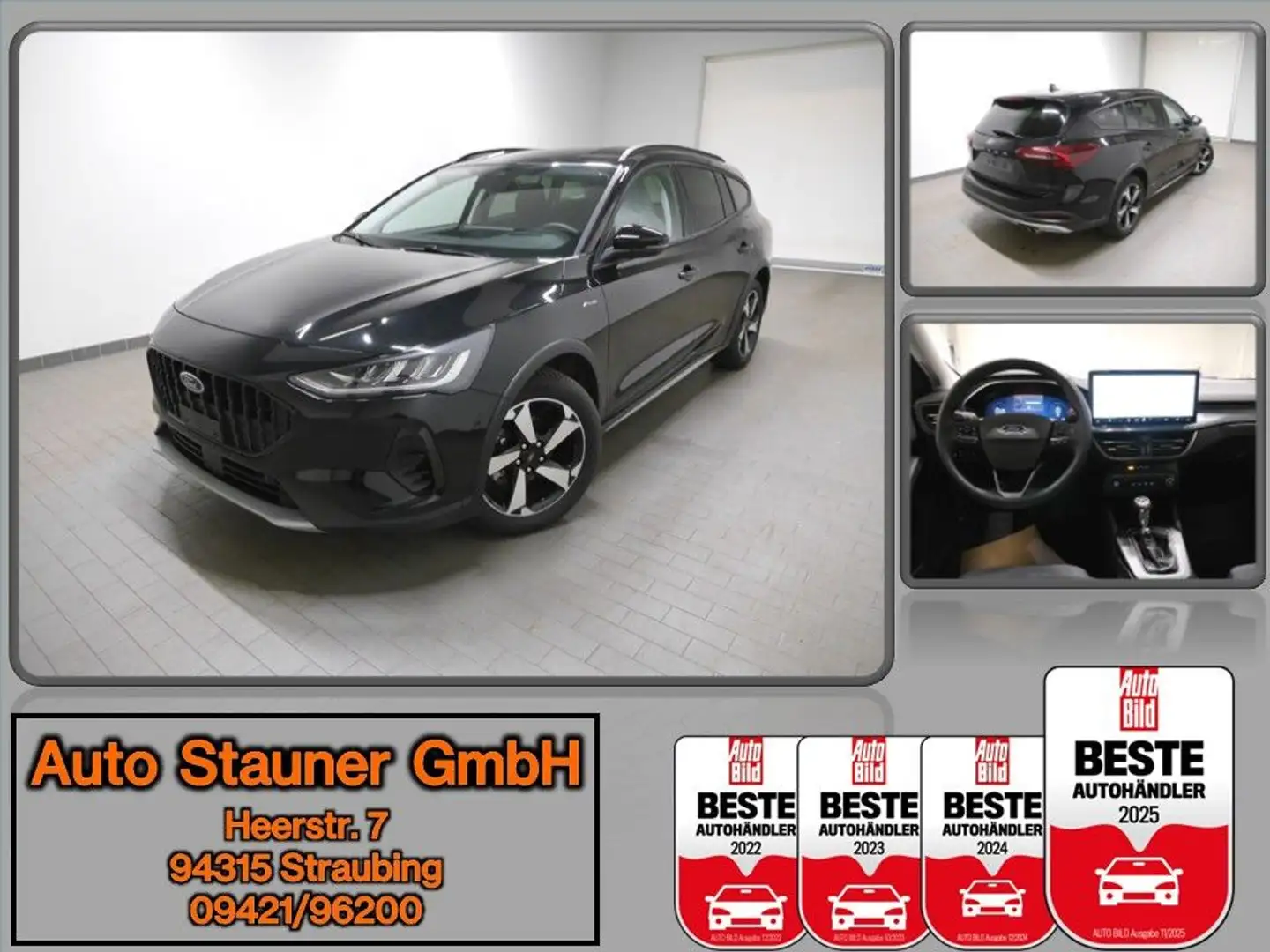 Ford Focus Turnier 1.0 EcoBoost MHEV Active X*ACC*B&O Schwarz - 1
