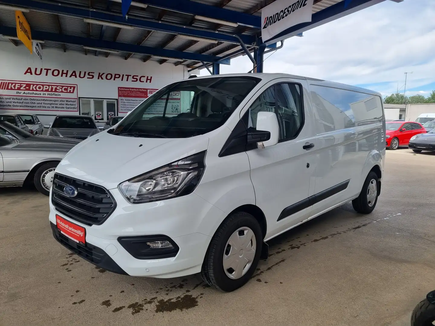 Ford Transit Custom 2,0 TD L2H1 Trend - Topzustand! Weiß - 1