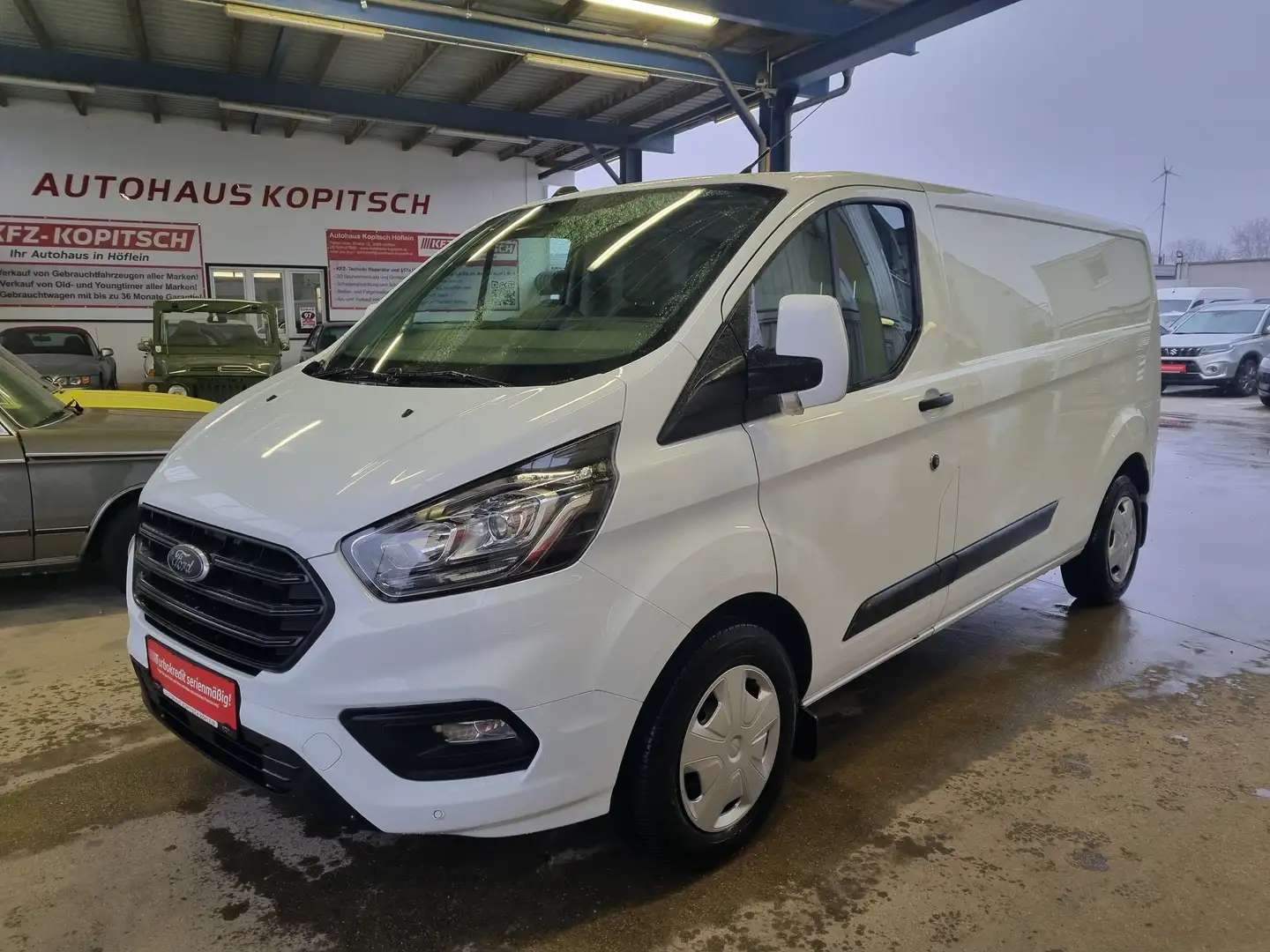 Ford Transit Custom 2,0 TD L2H1 Trend - Topzustand! Weiß - 1