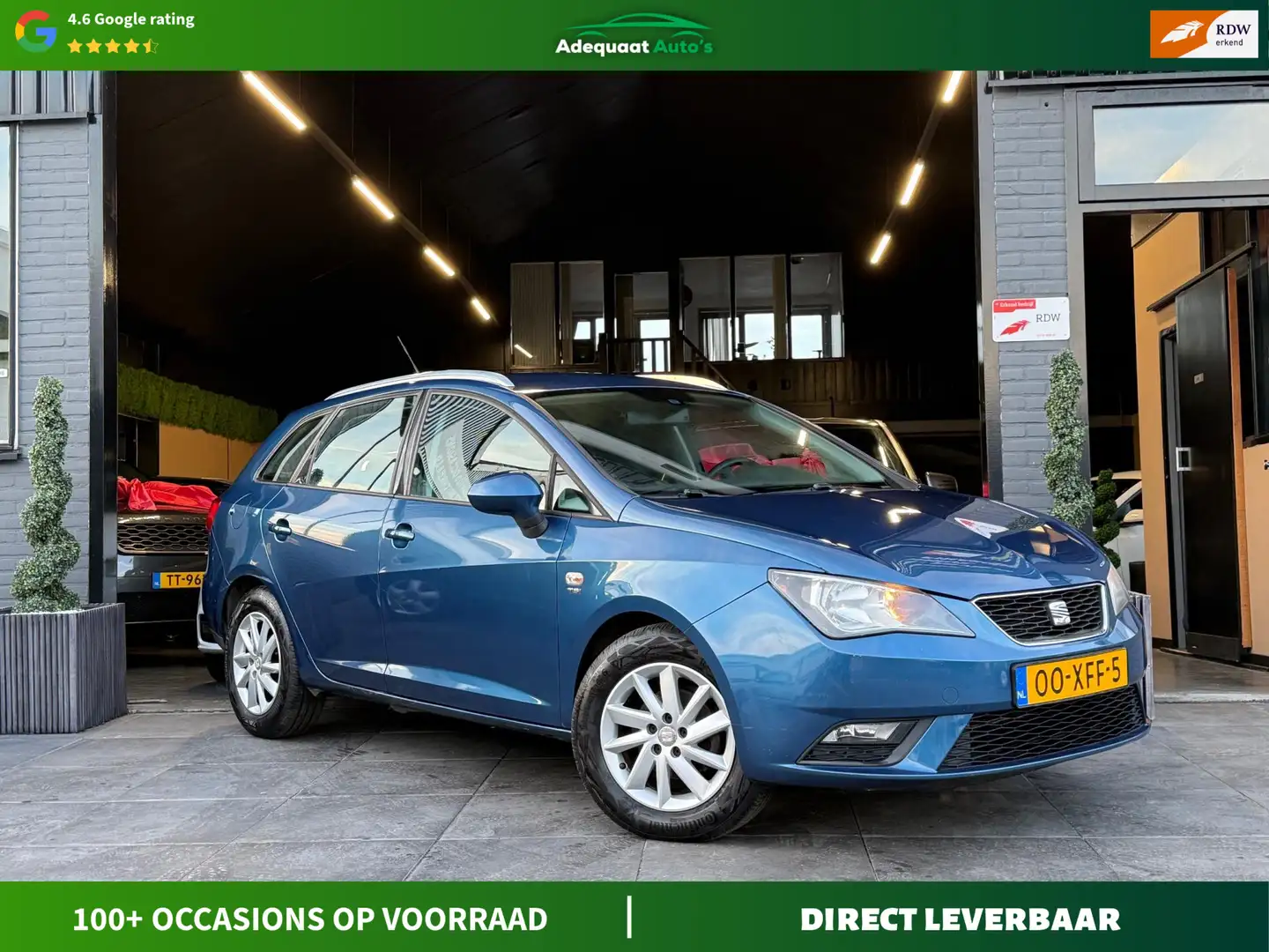 SEAT Ibiza ST 1.2 TSI Carplay|Airco|Cruise|Trekhaak|NAP|APK Blau - 1