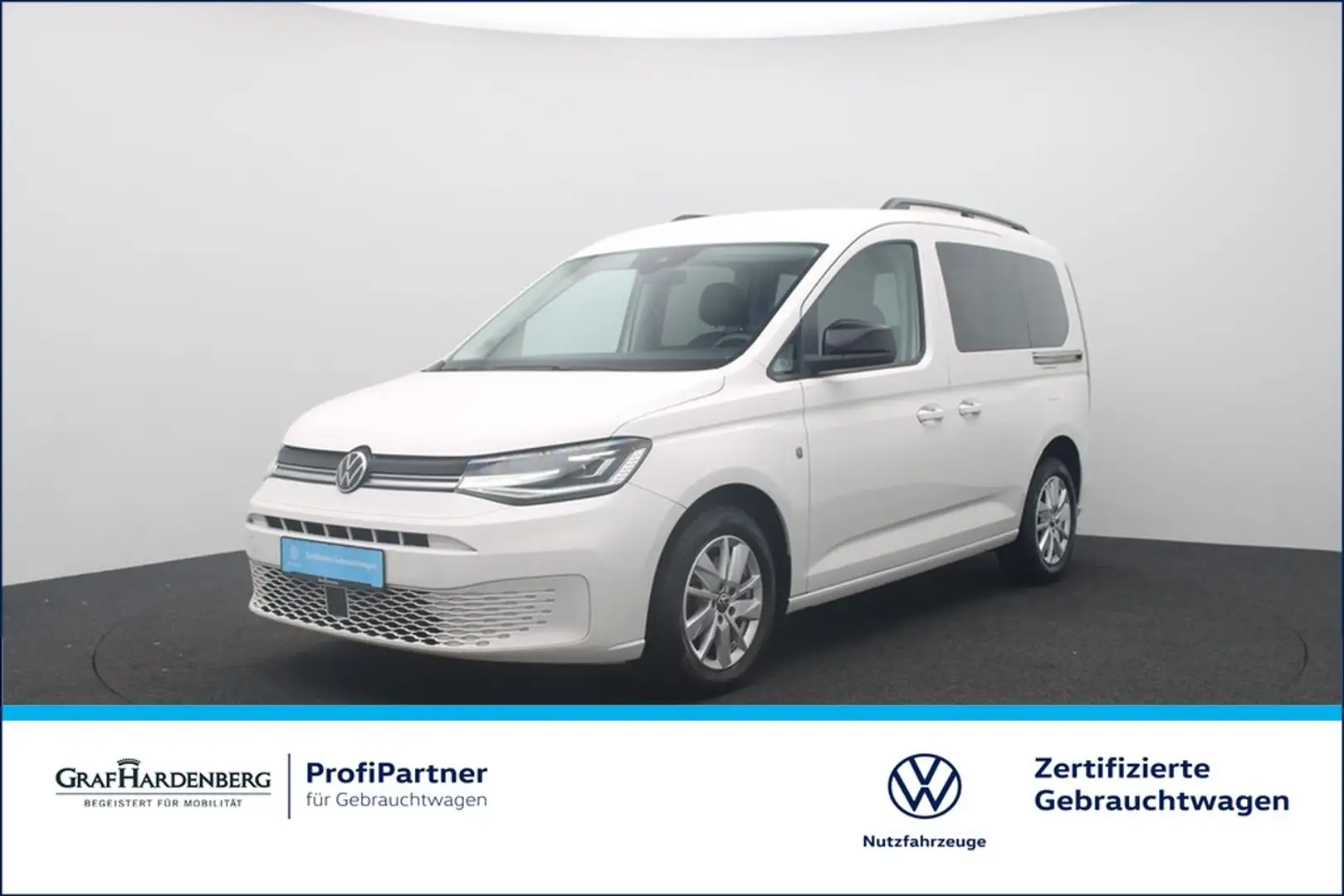 Volkswagen Caddy 2.0 TDI LED Navi AHK Weiß - 1