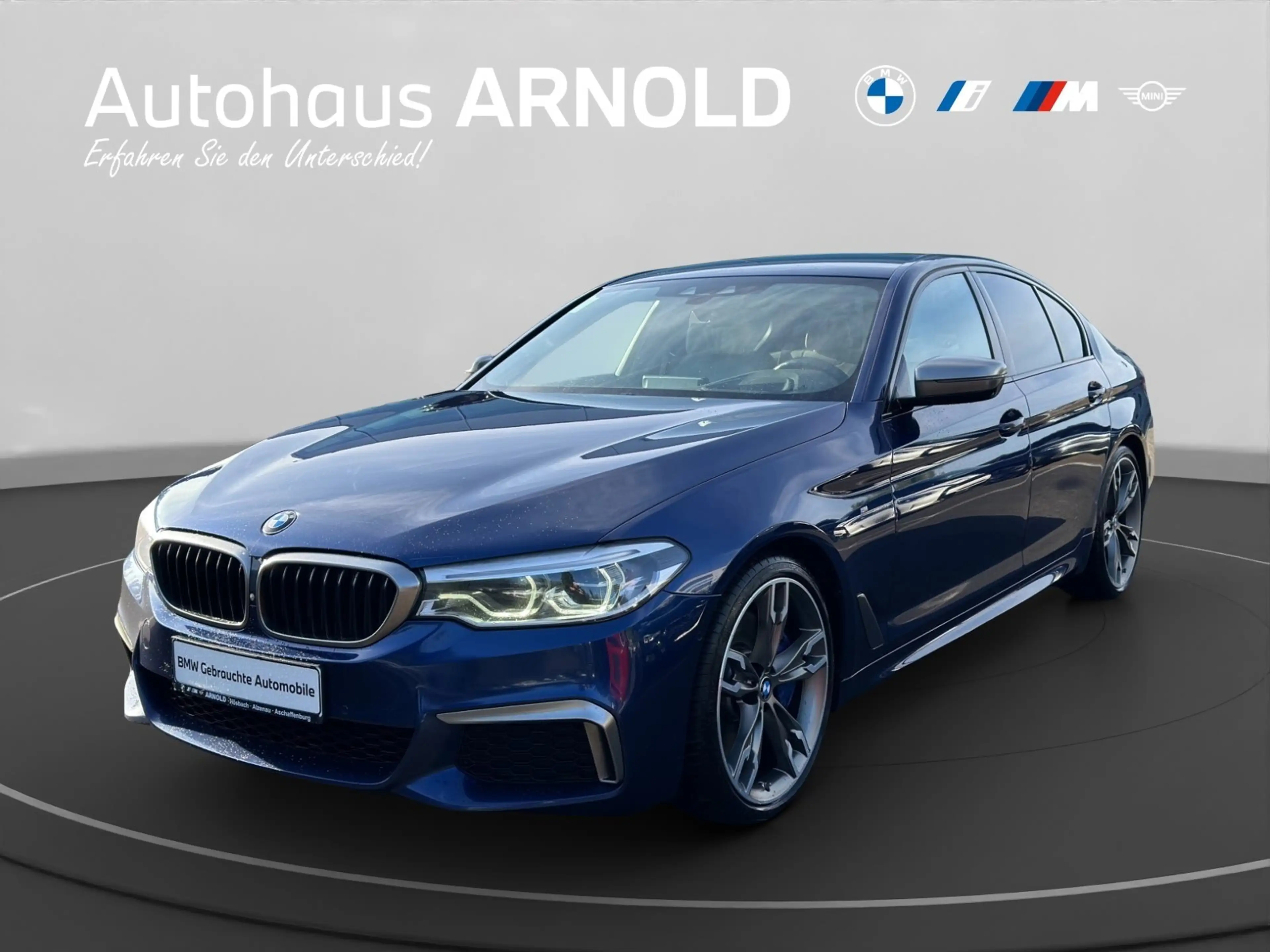 BMW 550 M550d xDrive Limousine Gestiksteuerung Head-Up