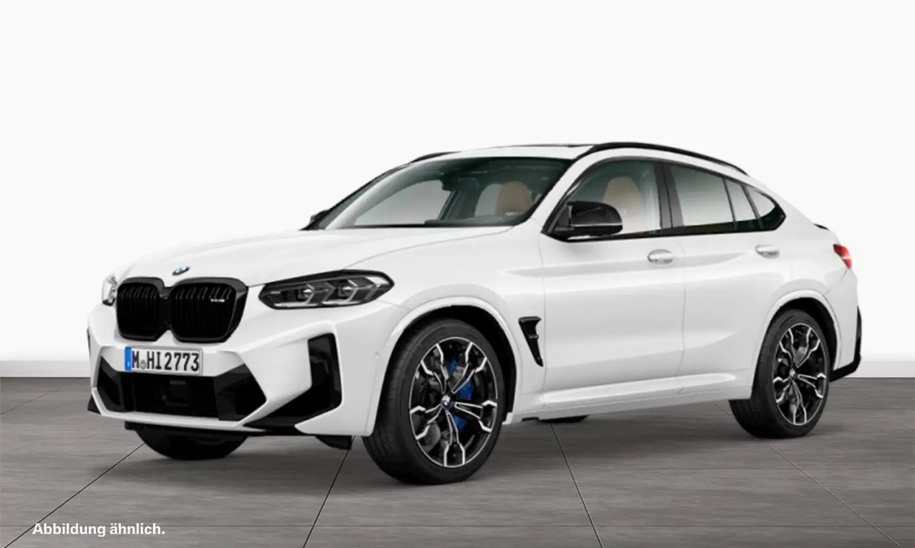 BMW X4 M M Competition*LC Prof.*HUD*AHK*H/K*DAB*Adapt.LED*D Weiß - 1