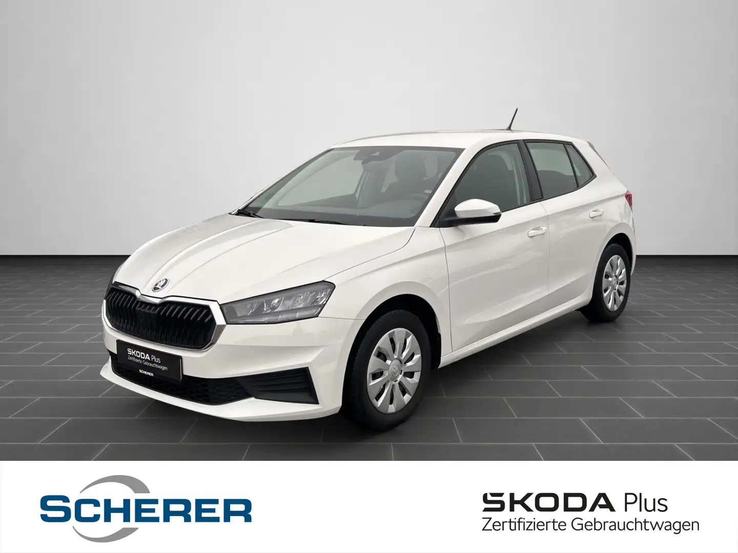 Skoda Fabia 1.0 Active PDC KLIMA CARPLAY Weiß - 1