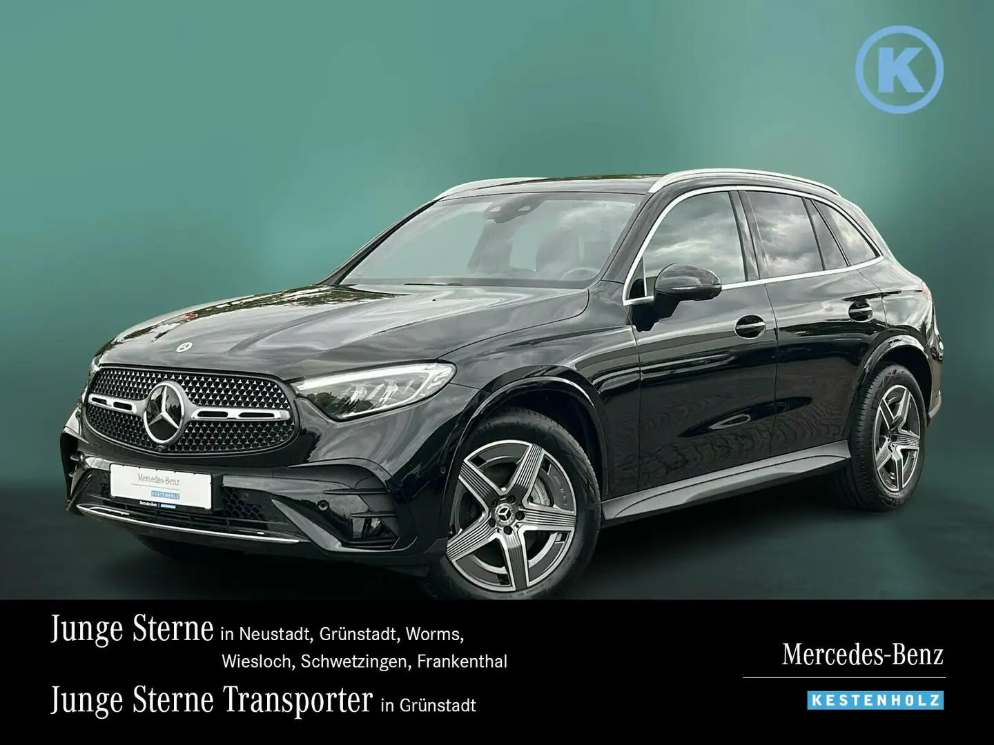 Mercedes-Benz GLC 300 GLC 300 d 4M AMG+AHK+DISTRO+PANO+BURME+360+EASYP Noir - 1