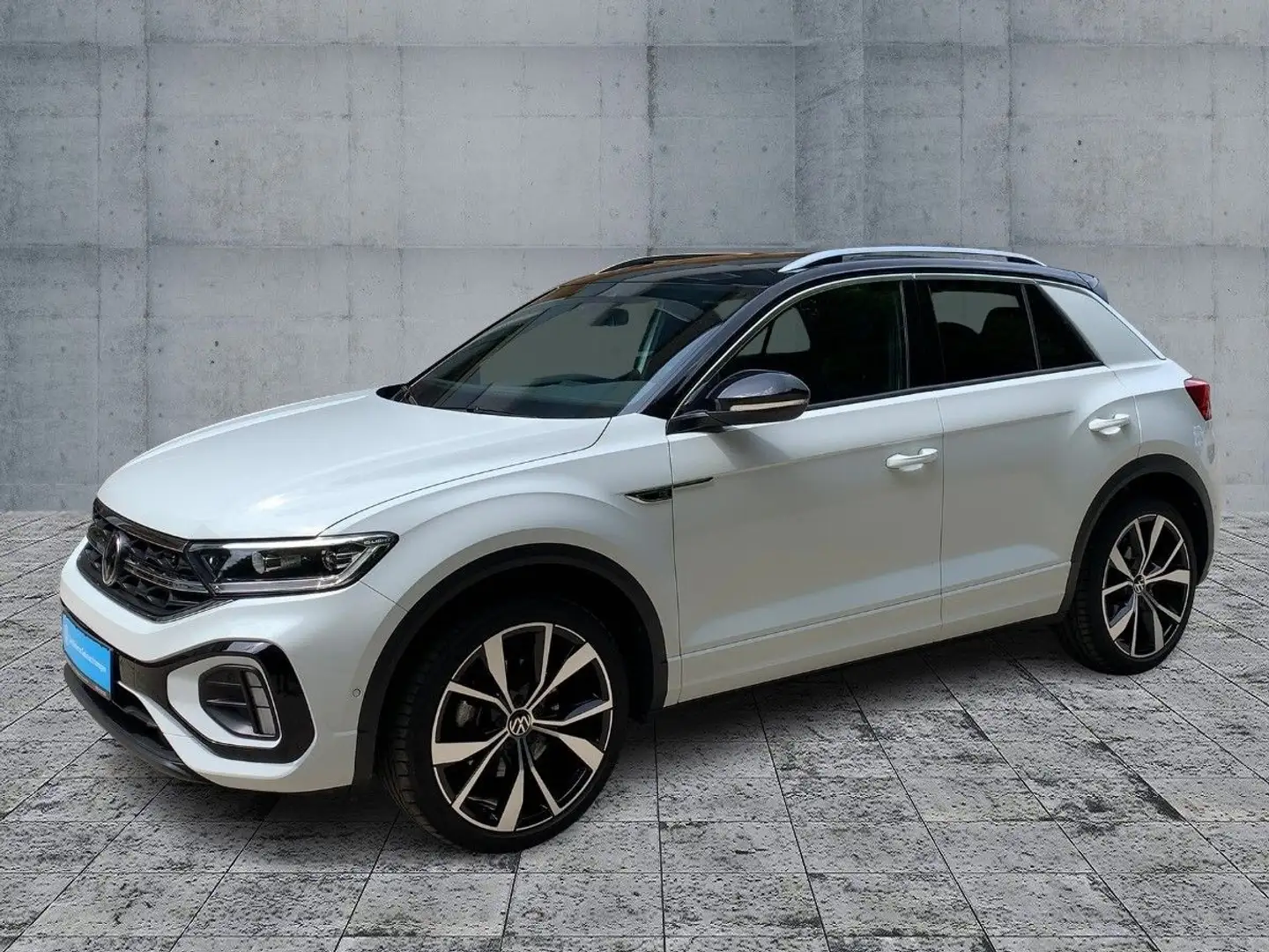 Volkswagen T-Roc 1.5 TSI DSG R-LINE 5JG+LED+NAV+AHK+PANO+19 Blanco - 2
