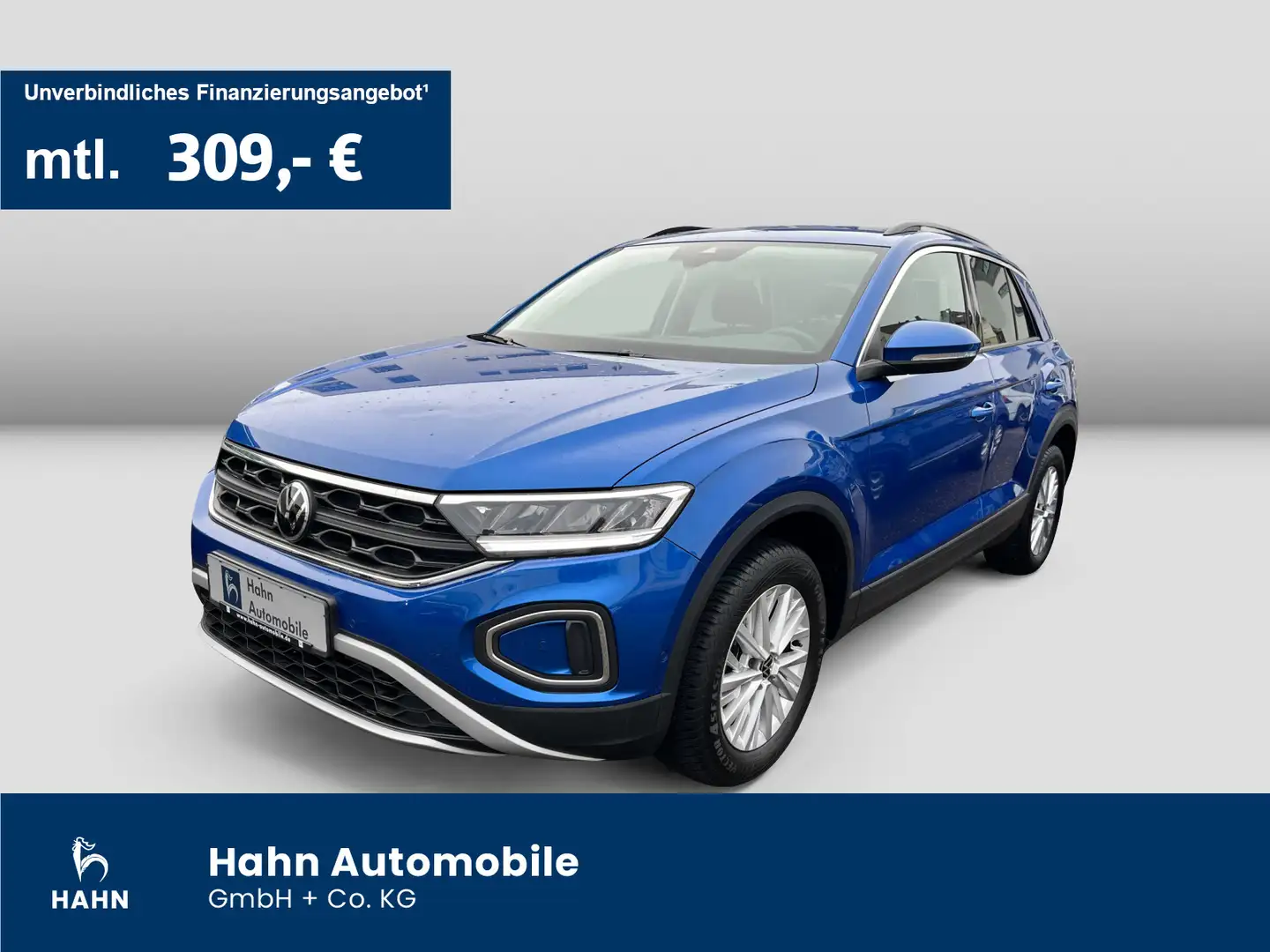 Volkswagen T-Roc 1.5TSI Life LED Climatr SHZ AppConn Blau - 1