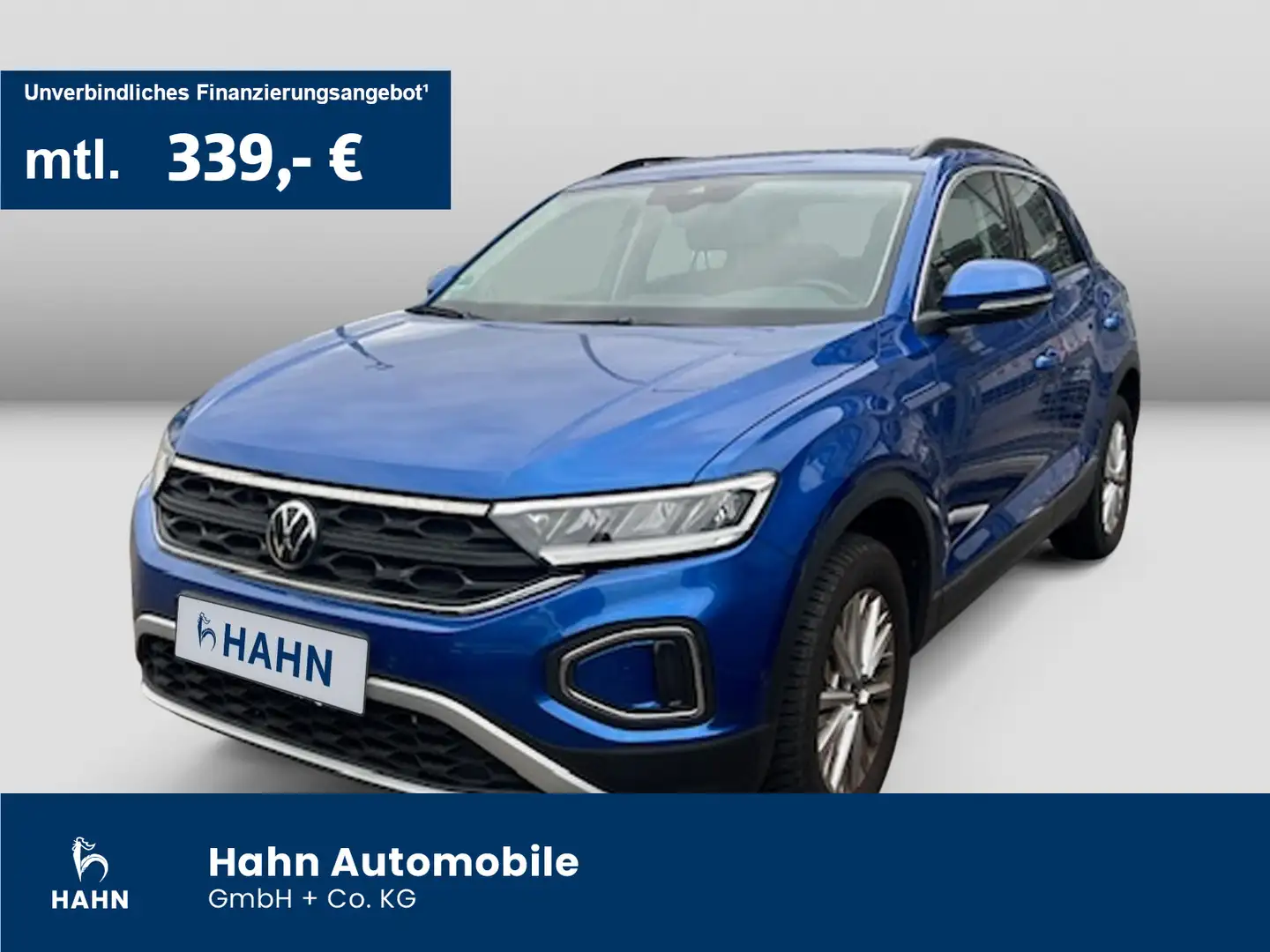 Volkswagen T-Roc 1.5TSI Life LED Climatr SHZ AppConn Blau - 1