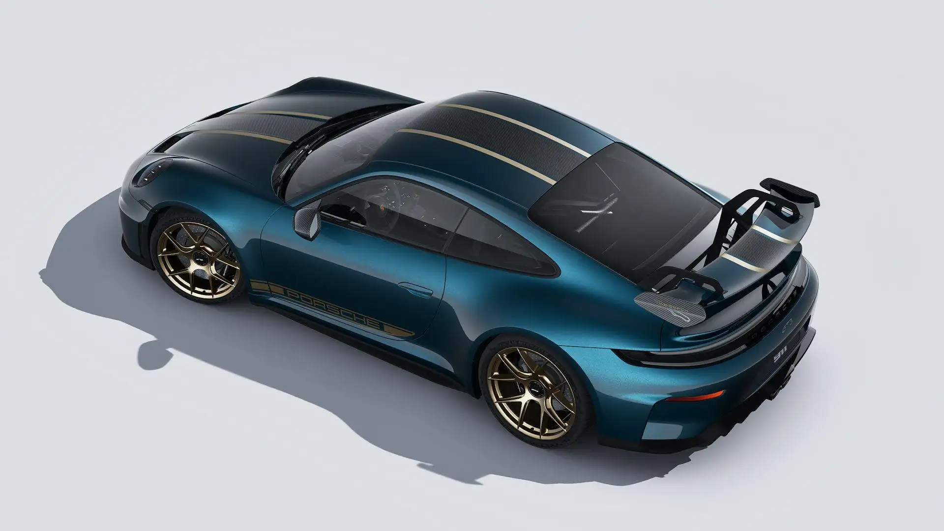 포르쉐 911 GT3 2026 청록 사진 4