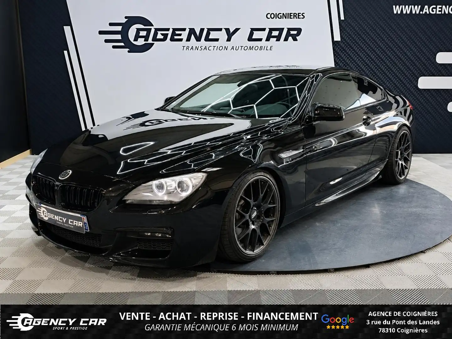 BMW 650 650i Coupé Sport Design - 450 - BVA Sport - Kit Aero M Sport - SUIVI COMPLET Schwarz - 1