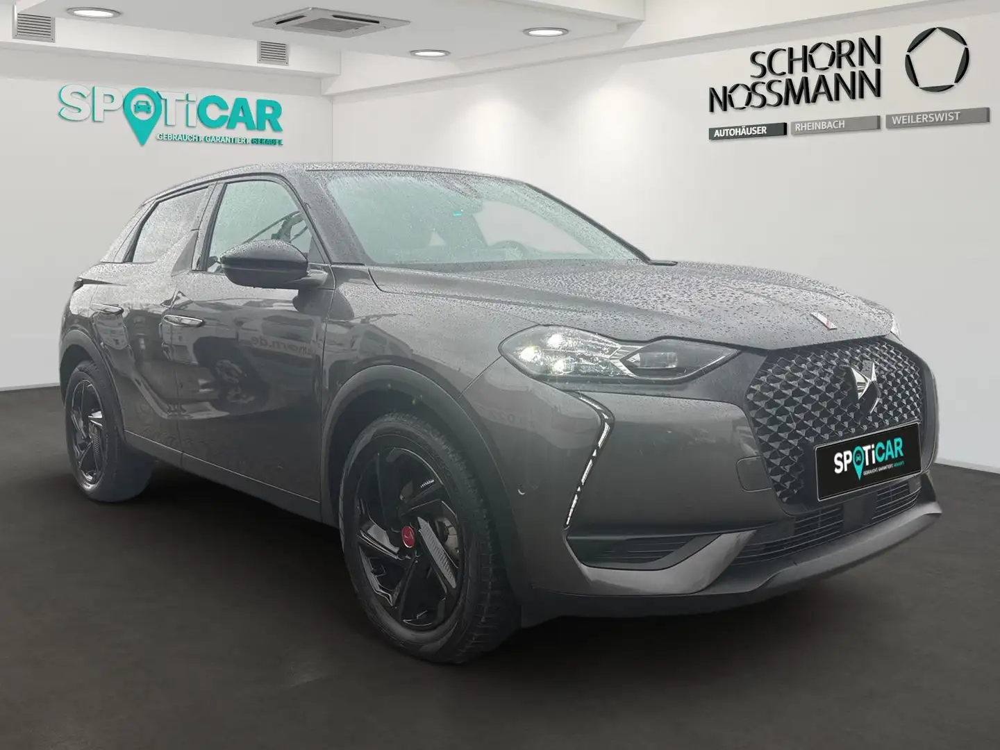 DS Automobiles DS 3 Crossback DS3 CROSSBACK PERFLINE+ E-TENSE,ALCANTARA,NAVI,SIT Grau - 2