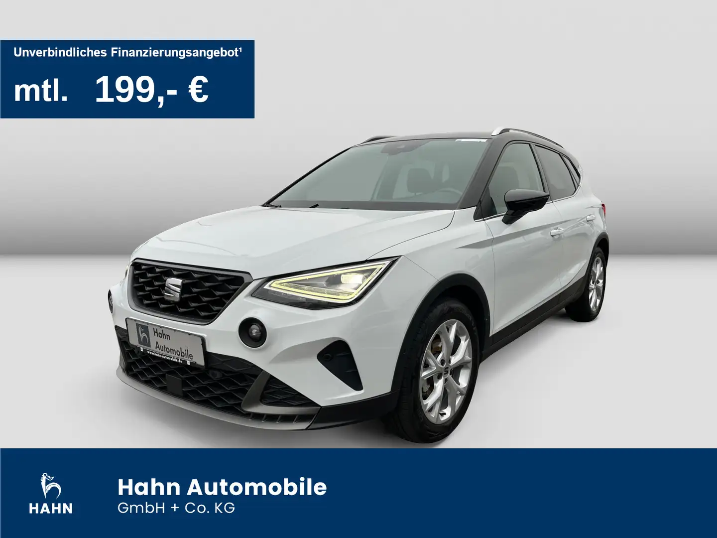 SEAT Arona 1.0TSI DSG FR LED Navi Beats CAM APP Sitzh Weiß - 1
