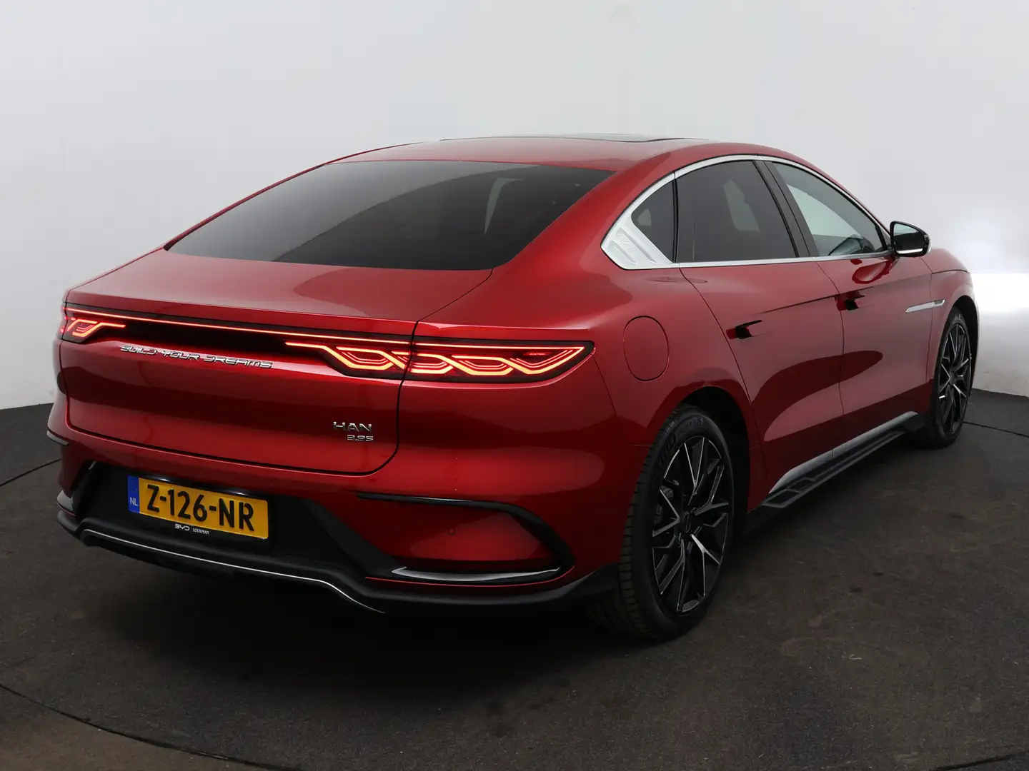 BYD Han AWD Executive 85 kWh | 19" LMV | 521 KM WLTP | 12, Rojo - 2