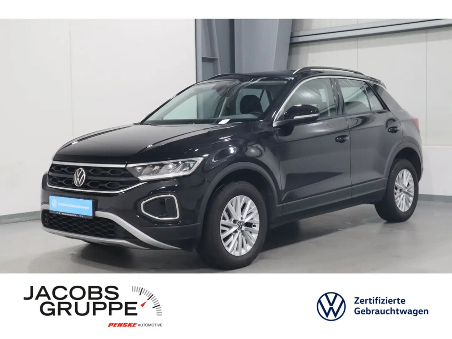 Volkswagen T-Roc 2.0 TDI Life LED*PDC*SHZ * Schwarz - 1
