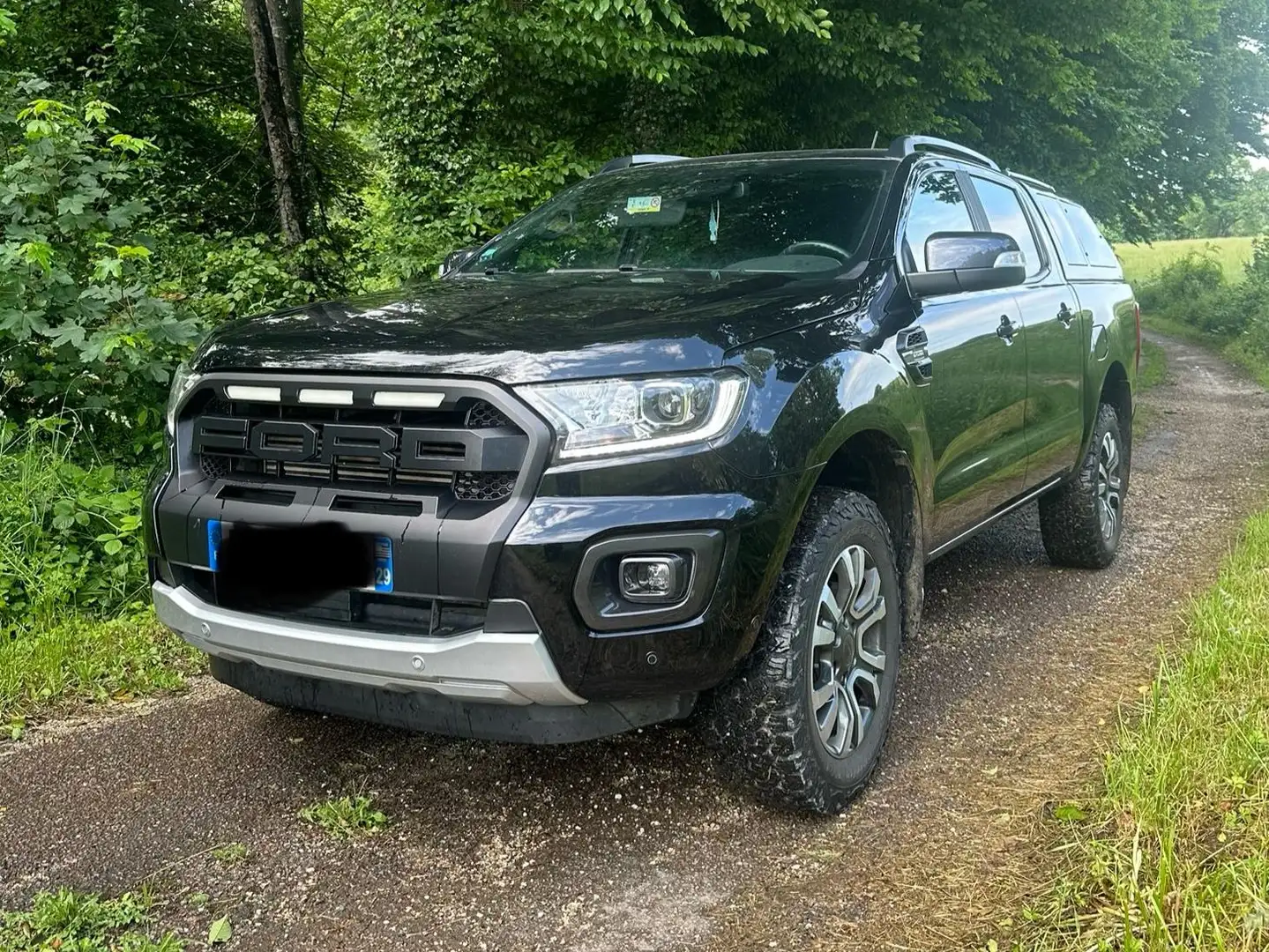 Ford Ranger RANGER DOUBLE CABINE 2.0 ECOBLUE 213 BV10 MS-RT Negro - 1