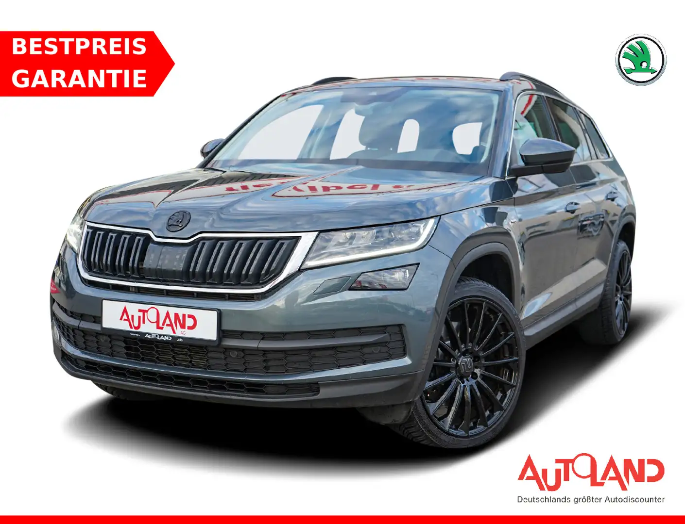 Skoda Kodiaq 2.0 Style 4x4 LED Navi ACC 4x Sitzheizung Gris - 1