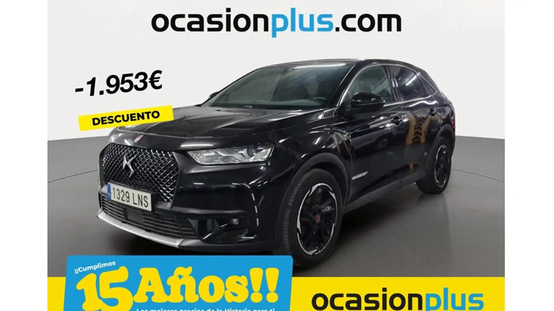 DS Automobiles DS 7 Crossback 1.2 PT. Performance Line 130 Aut. Noir - 1