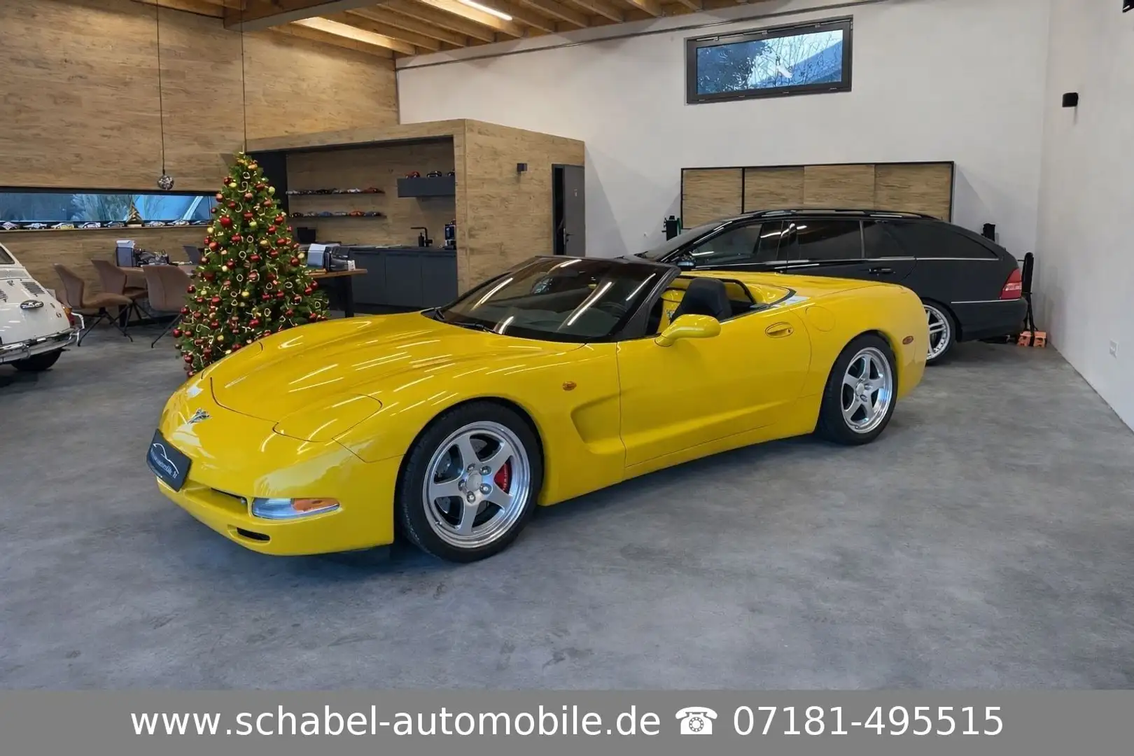 Corvette C5 5.7 Cabrio Autom. 38500km BOSE SAMMLERZUSTAND Gelb - 1