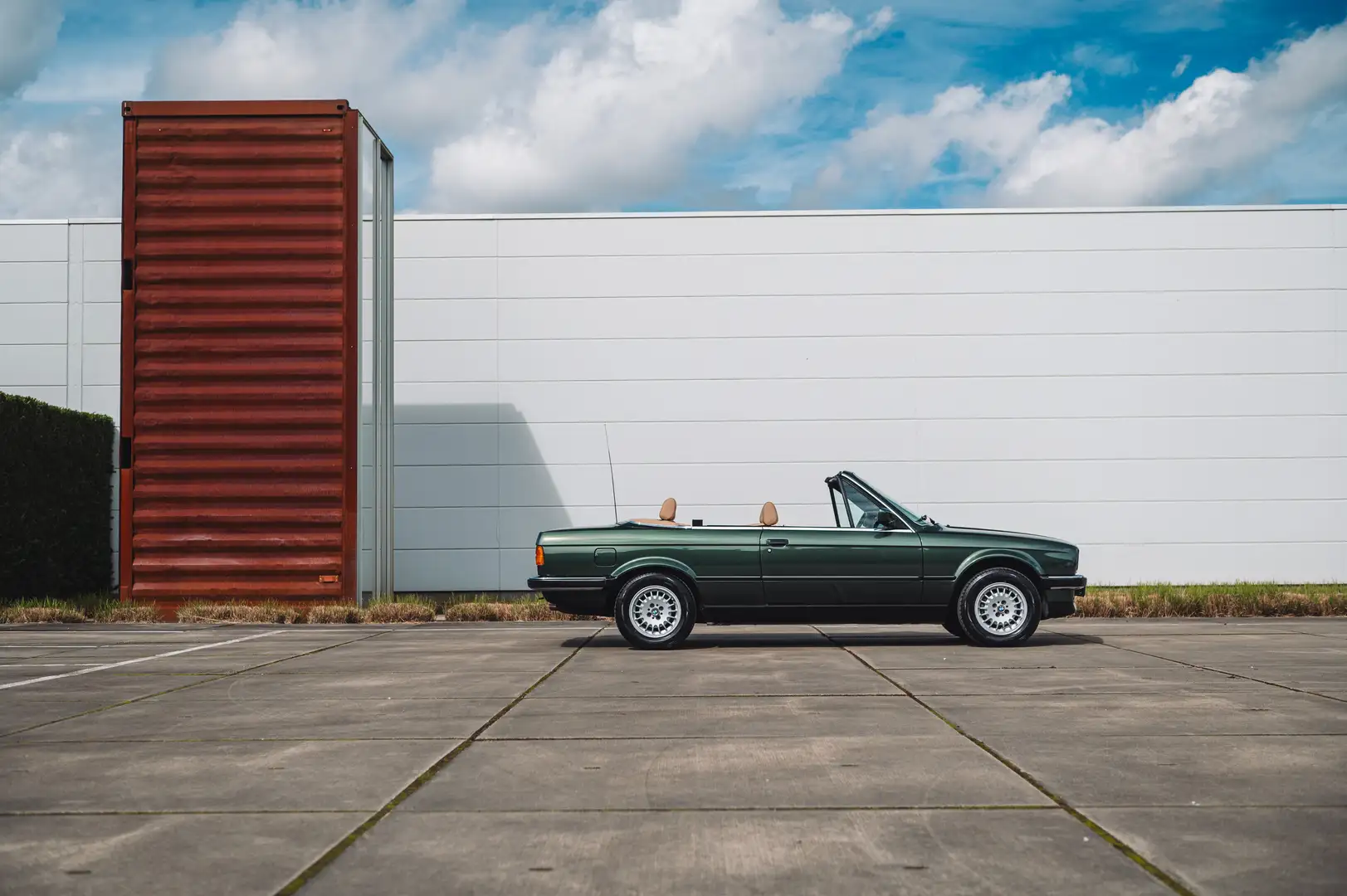 BMW 325 i Cabrio E30/Malachitgrün/M-Sportstuur Green - 2