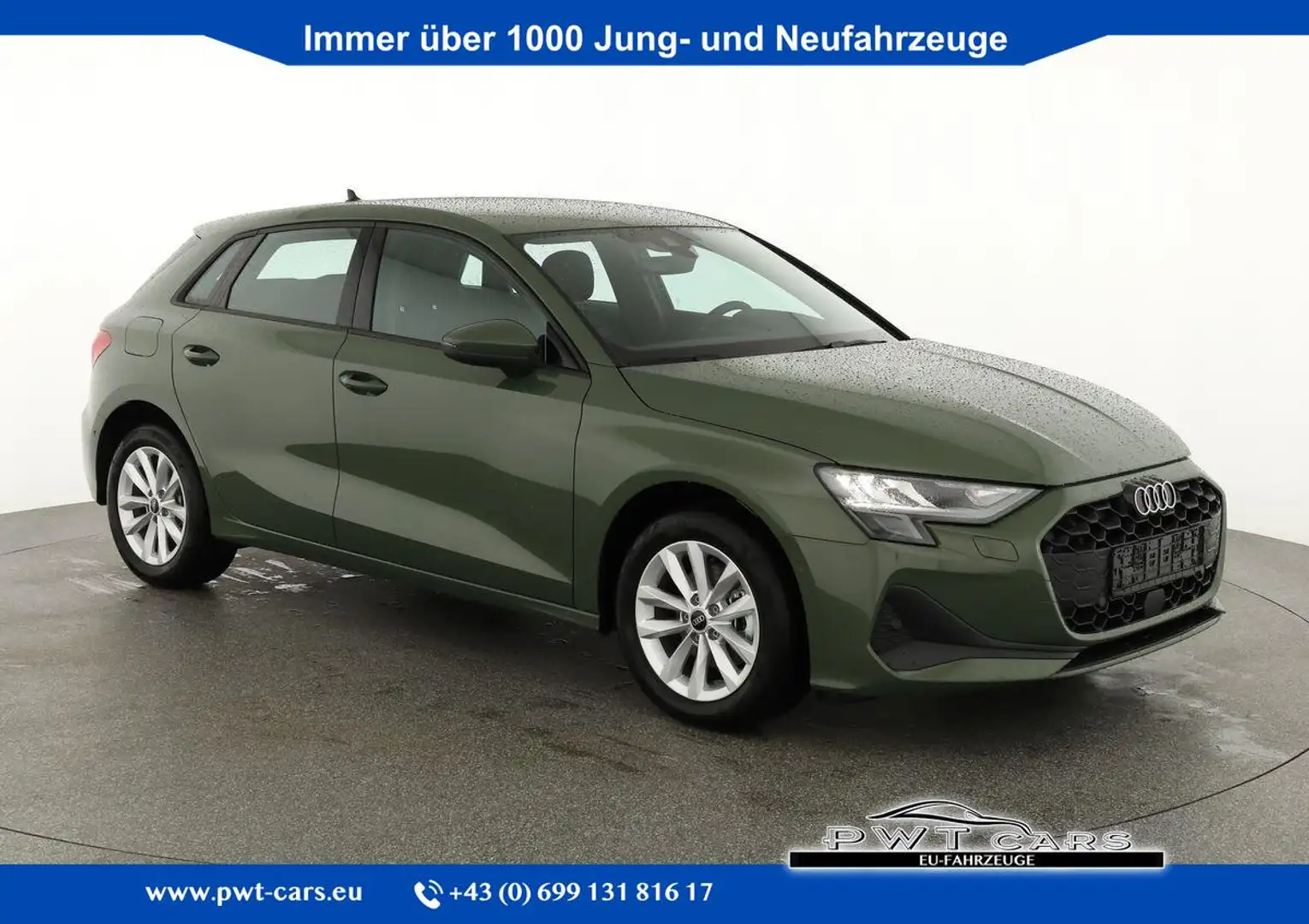 Audi A3 Sportback 35 TFSI S-Tronic, Kamera, ACC, Sitzhe... Grün - 1
