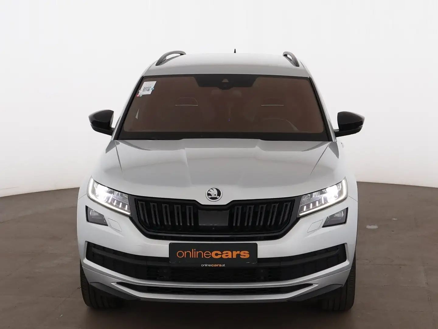 Skoda Kodiaq 2.0 TDI 4x4 Sportline Aut 7-SITZE LED AHK Silber - 2
