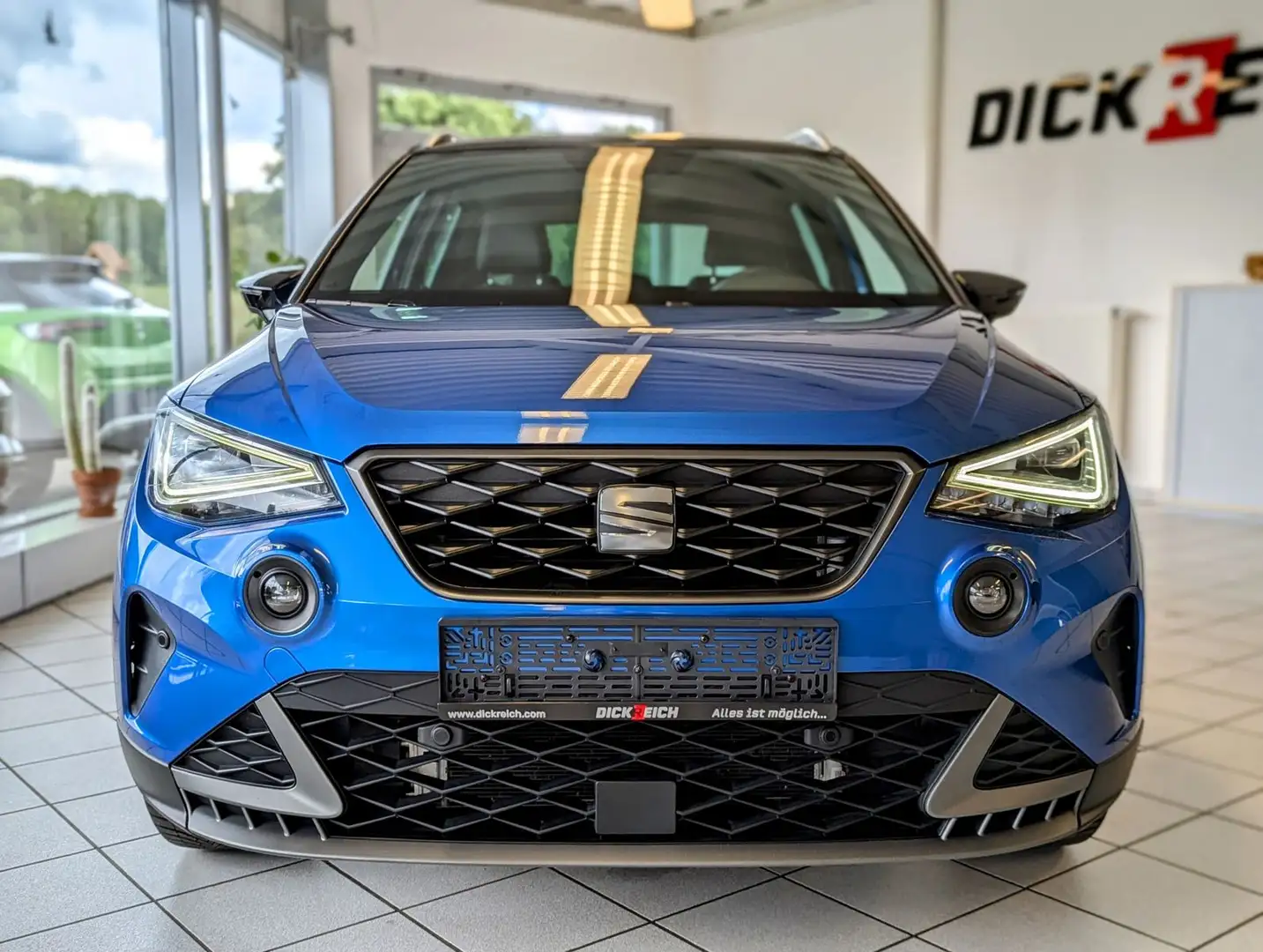 SEAT Arona 1.0 TSI DSG FR LED ACC Cam Dinamica AHK 18 Blu/Azzurro - 2