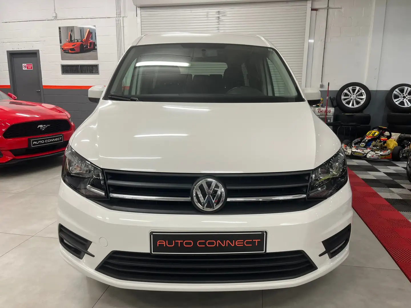Volkswagen Caddy *7PLACES*MAXI*CUIR*RADAR*PDC* Blanc - 2