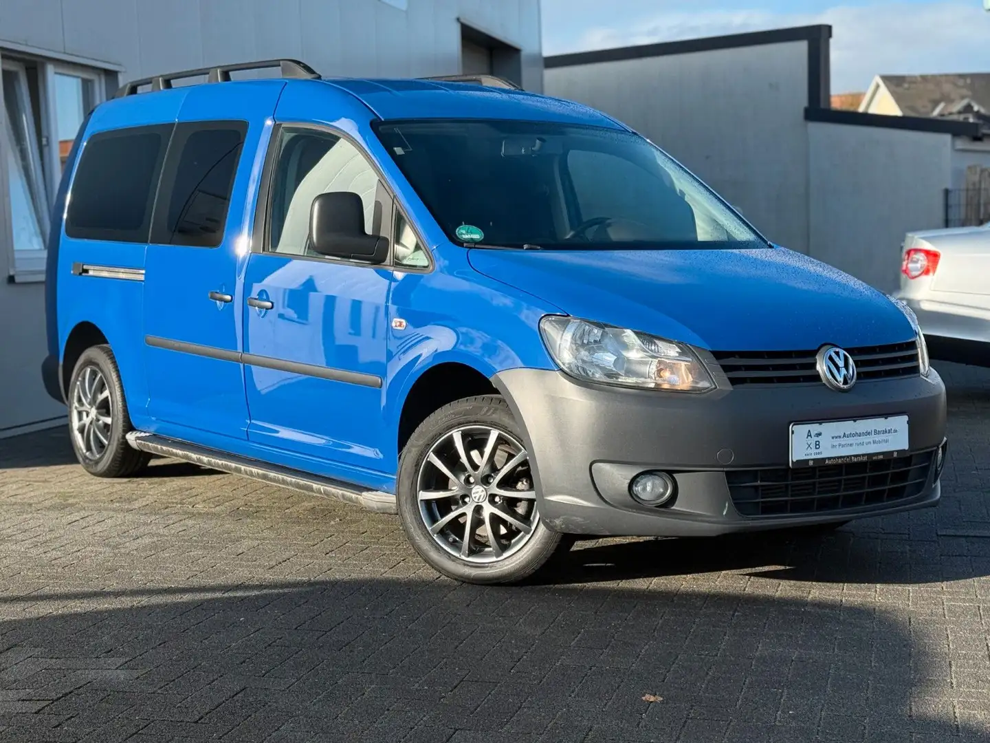 Volkswagen Caddy Kasten Maxi 1.6 TDI 2.Hd Ideal als Camper Bleu - 1