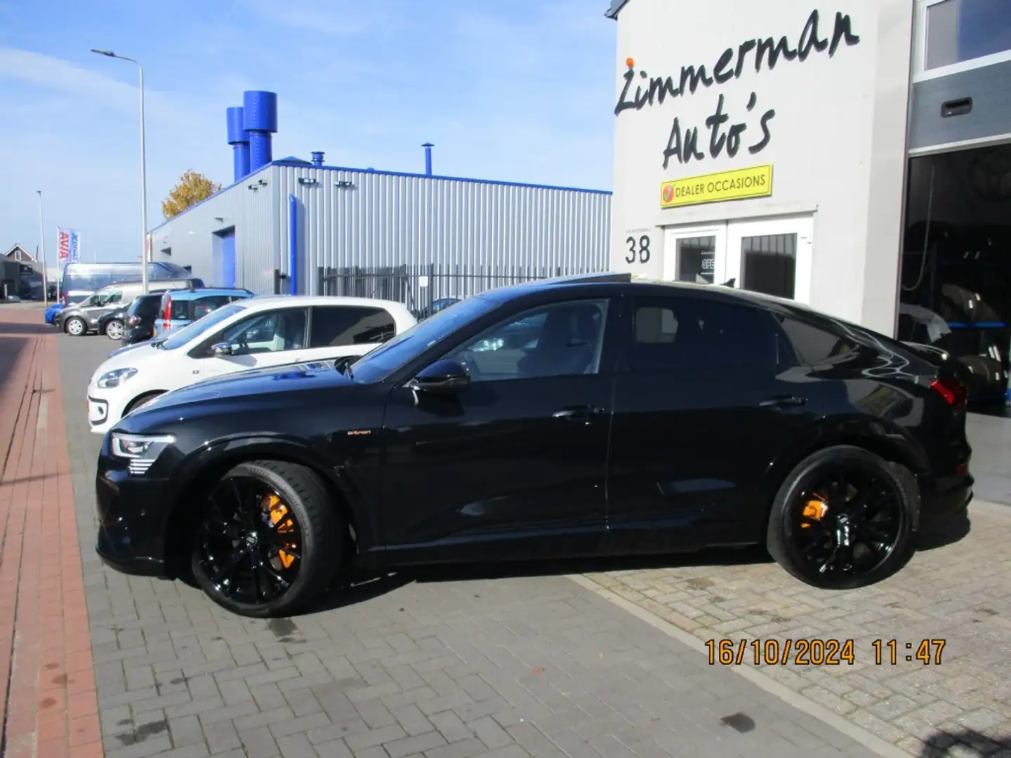 Audi e-tron SportBack 50 Quattro S-line Pano/ 22 Inch/ Luchtve Negru - 1