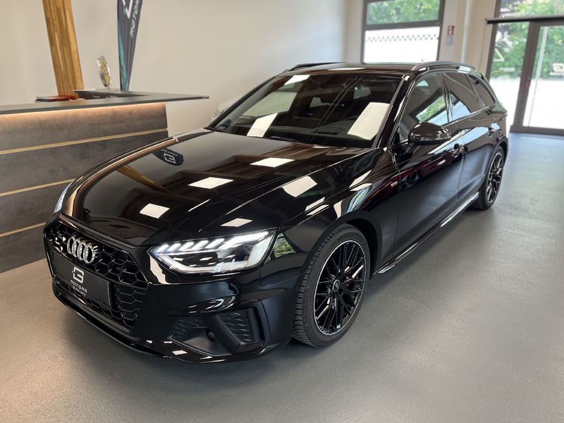 Audi A4 40 TDI QUATTRO ALL BLACK 360 CARBON HUD AMB+ — photo 7