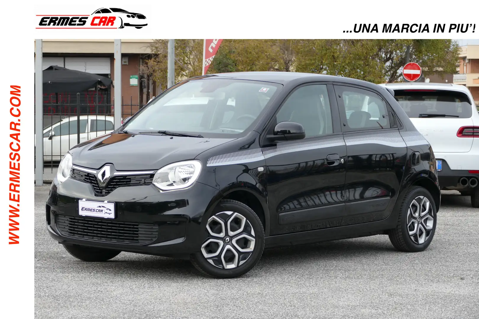 Renault Twingo 1.0 LIMITED-LED-SED.RISCALDABILI-AC-USB-BLUETHOOT Nero - 1