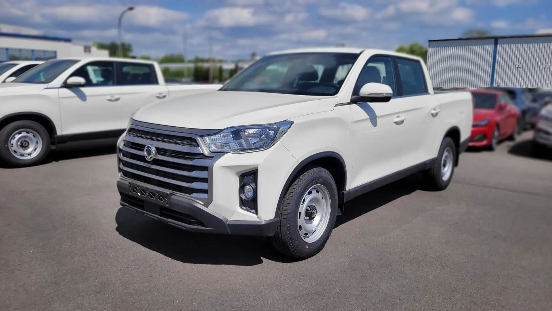 SsangYong Musso Grand Musso Work 2.2 E-XDI 4x4 Kamera Blanc - 1