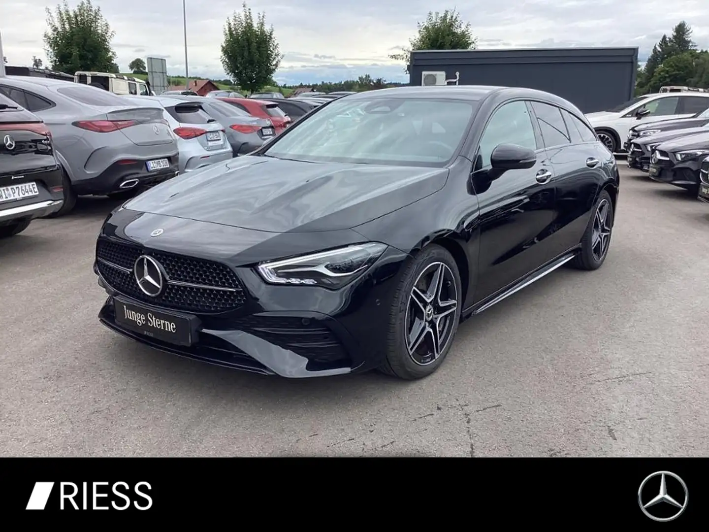 Mercedes-Benz CLA 250 4M SB AMG+Night+Kamera+PTS+LED+Sitzheiz. Schwarz - 1