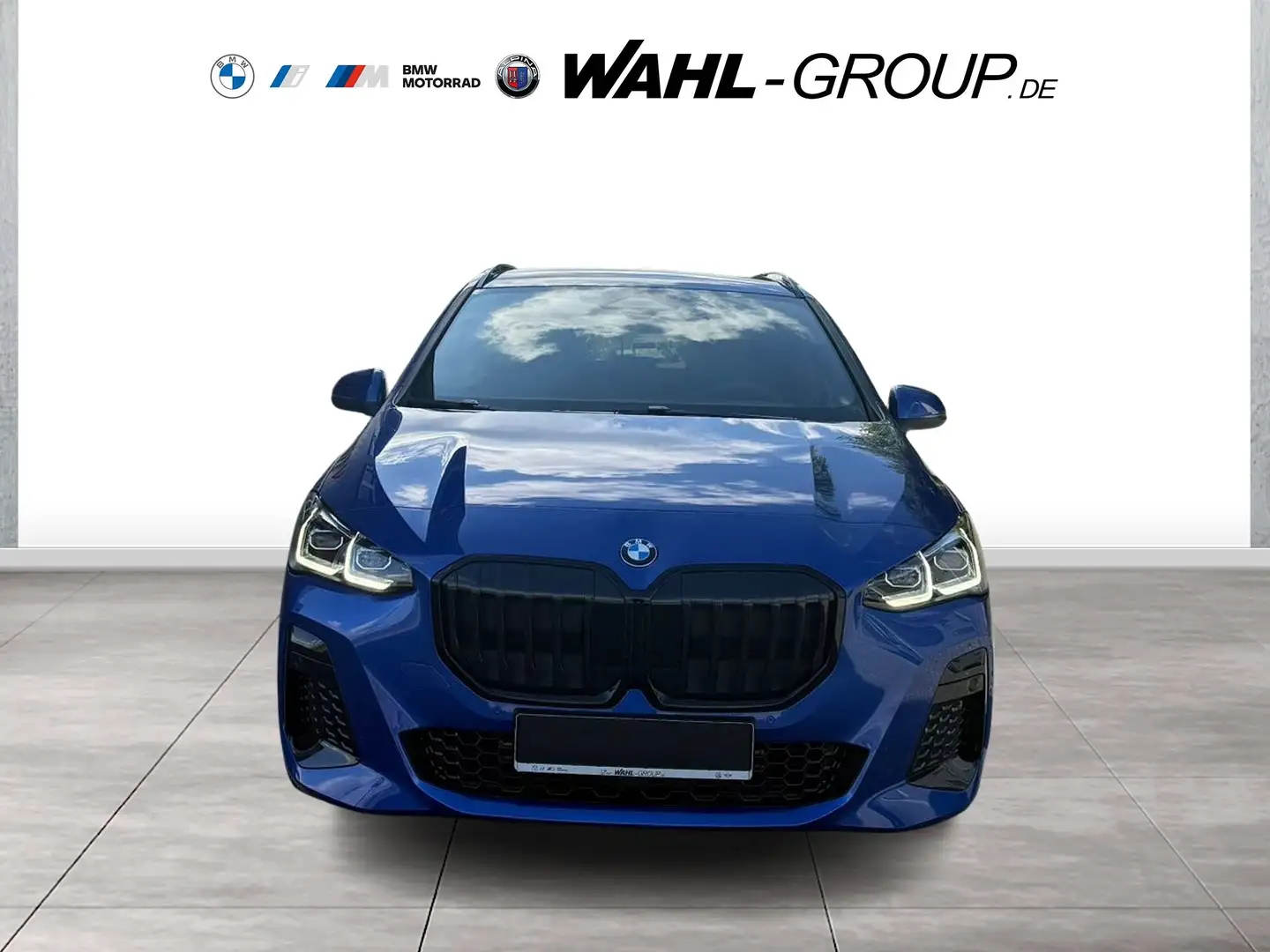 BMW 218 i Active Tourer M Sport AHK Adapt LED Navi Premium Blau - 2