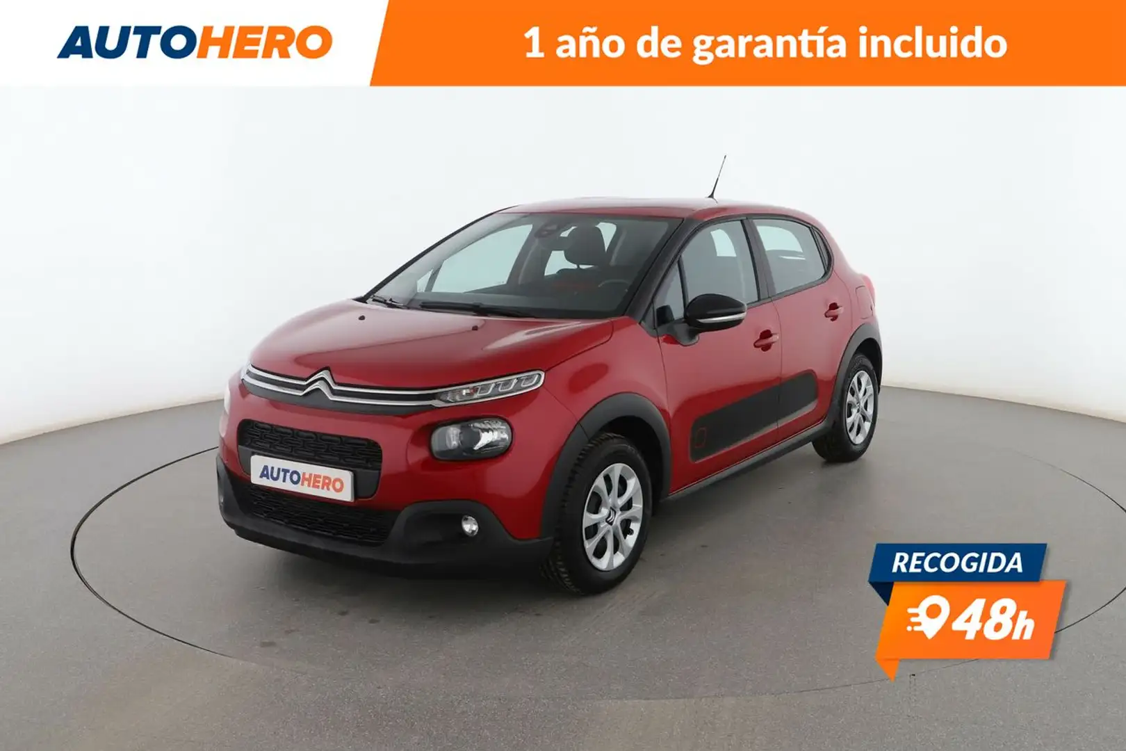 Citroen C3 1.2 PureTech Feel 68 Rojo - 1