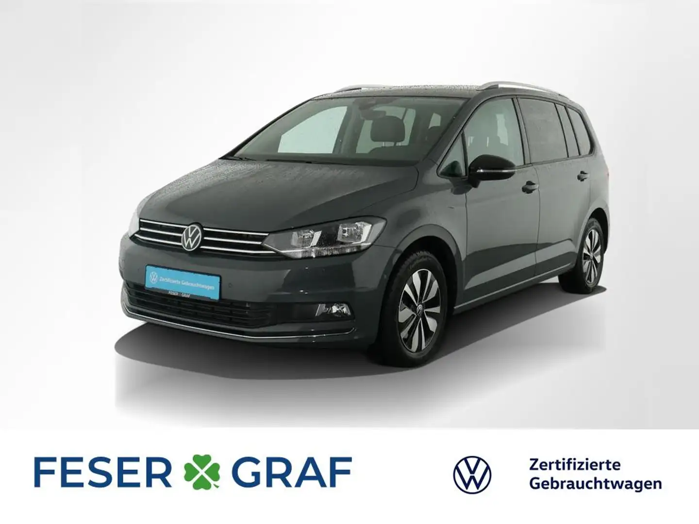 Volkswagen Touran Goal 2.0 TDI DSG Navi AHK Kamera 7-Sitzer Grau - 1