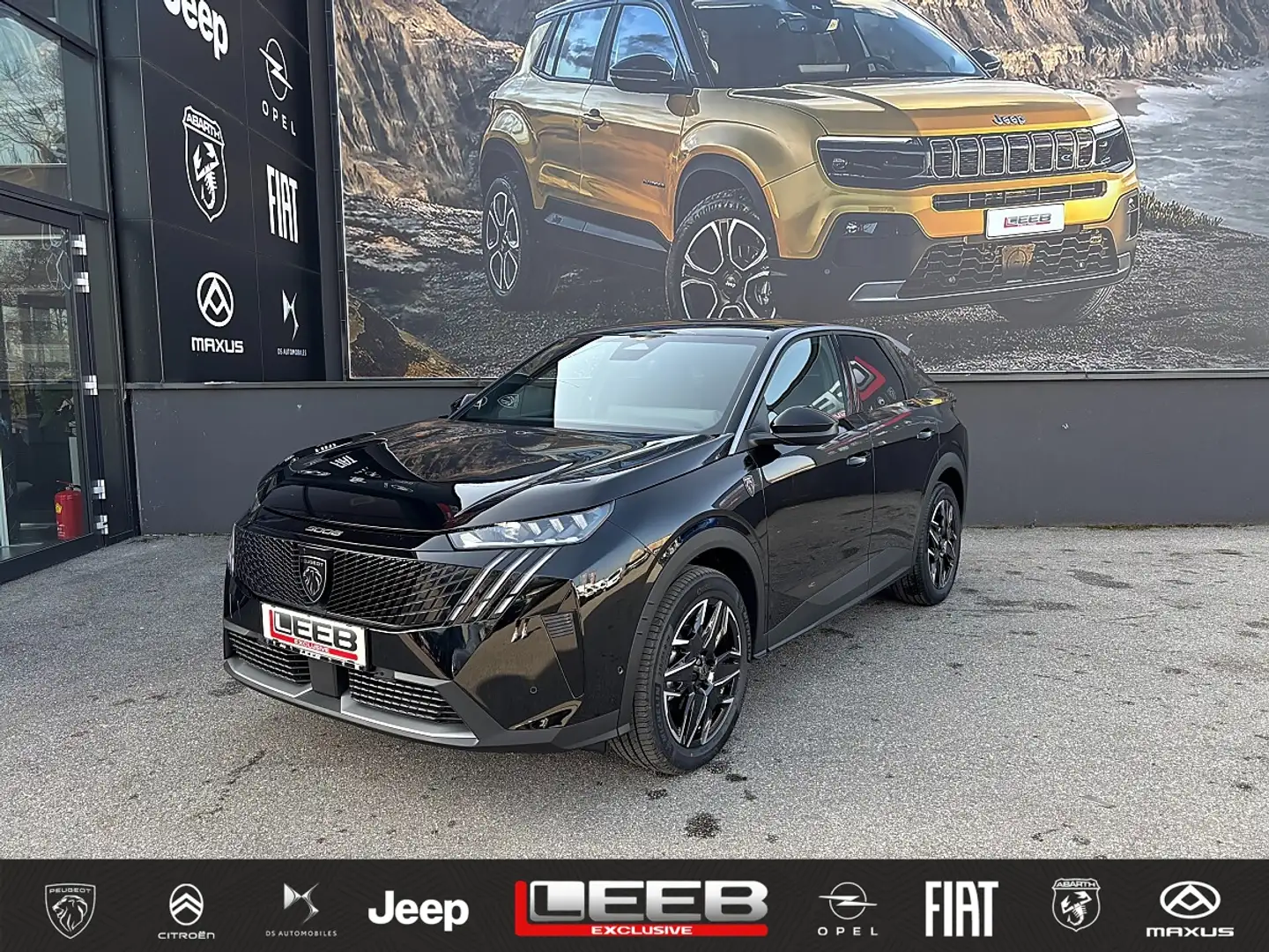 Peugeot 3008 Hybrid 145 e-DCS6 GT inkl. 360° Vision & Drive ... Schwarz - 1